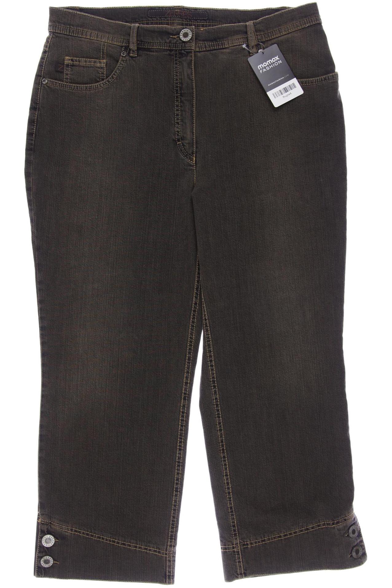 

Zerres Damen Jeans, braun, Gr. 44