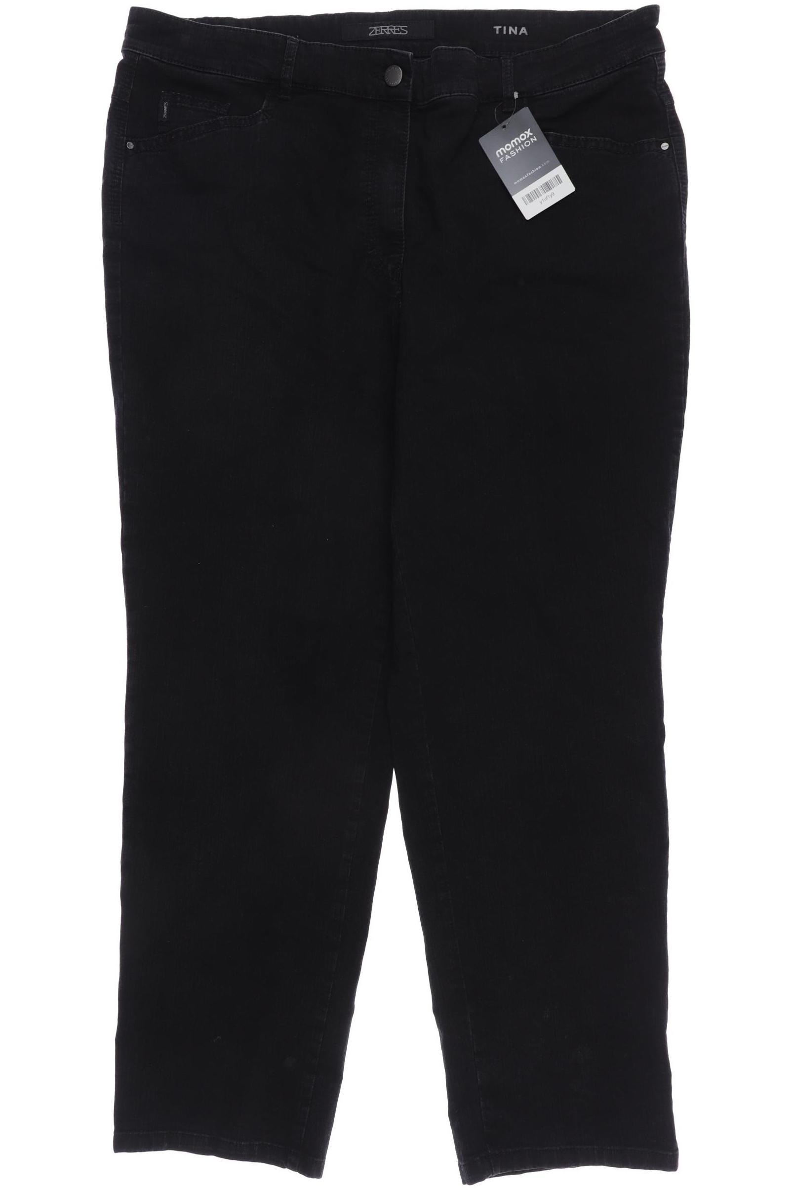 

Zerres Damen Jeans, schwarz, Gr. 48