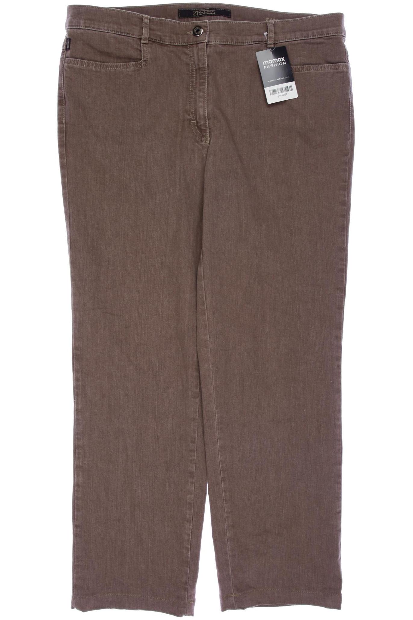 

Zerres Damen Jeans, braun, Gr. 22