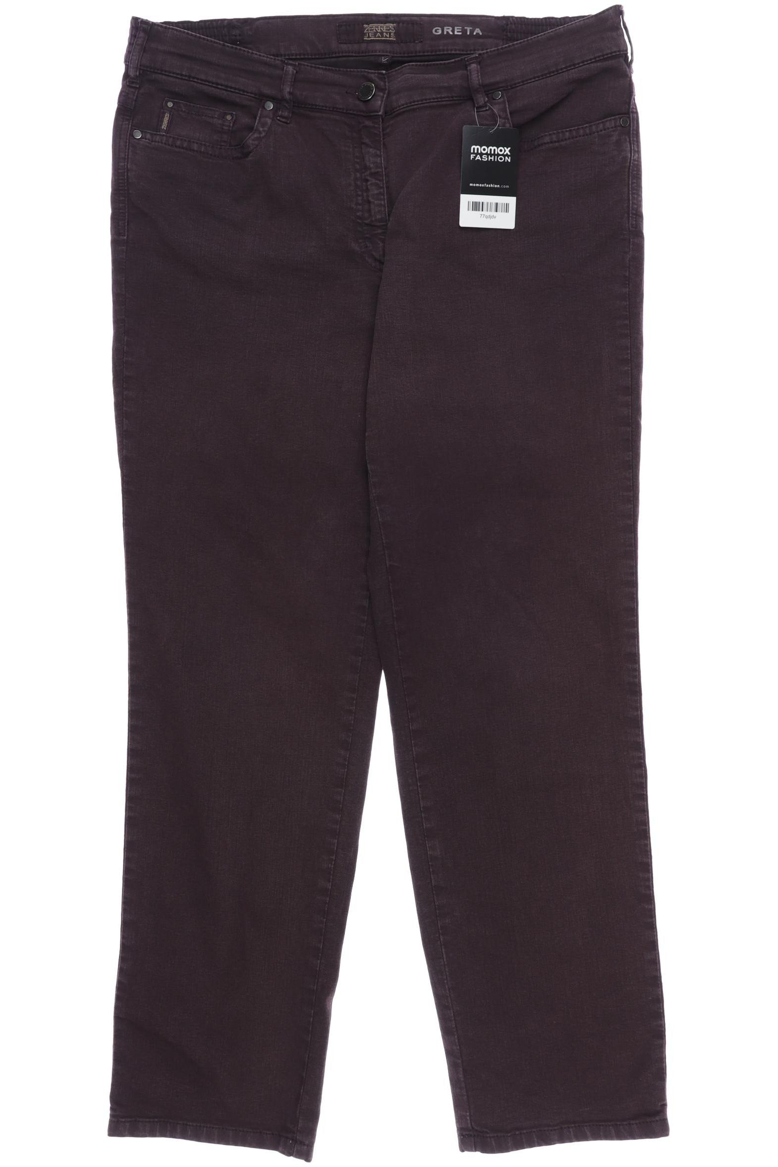 

Zerres Damen Jeans, bordeaux, Gr. 21