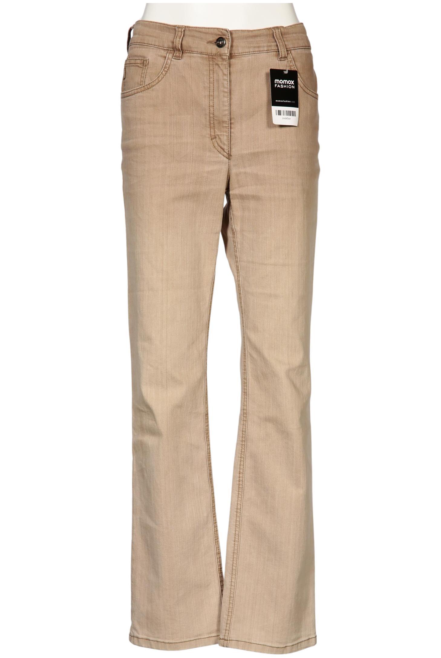 

Zerres Damen Jeans, beige, Gr. 18