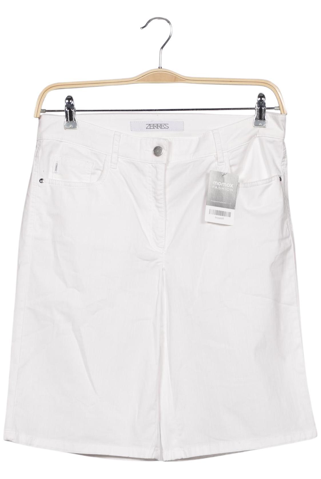 

Zerres Damen Shorts, weiß, Gr. 40