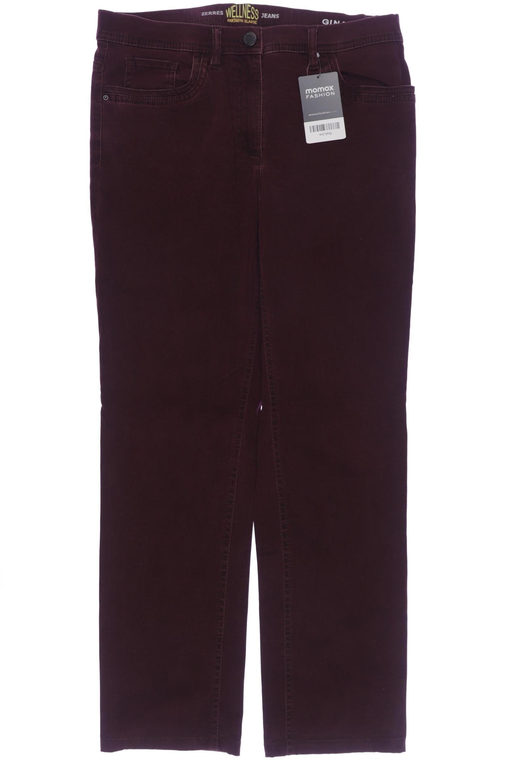 

Zerres Damen Stoffhose, bordeaux, Gr. 38