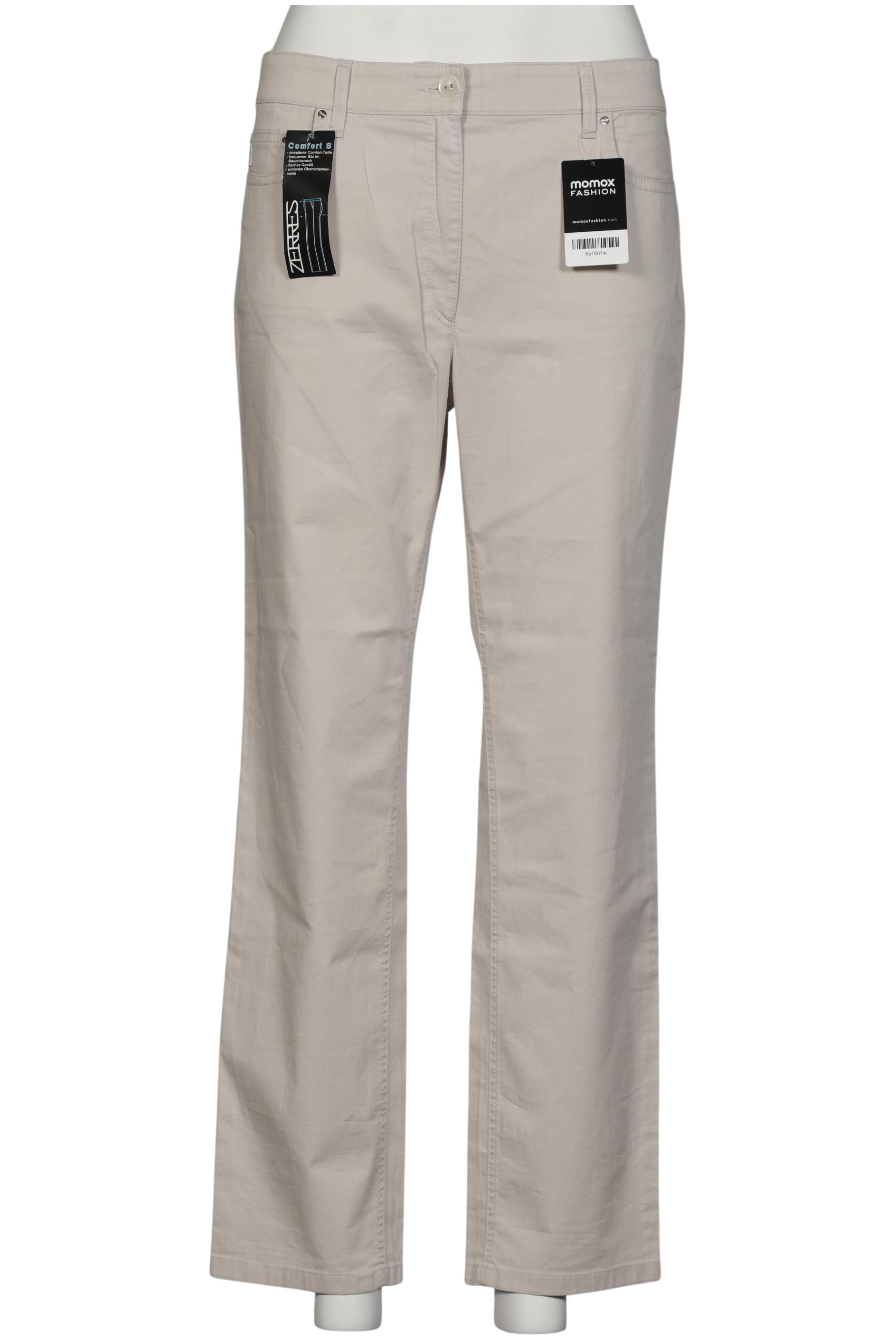 

Zerres Damen Stoffhose, beige, Gr. 42