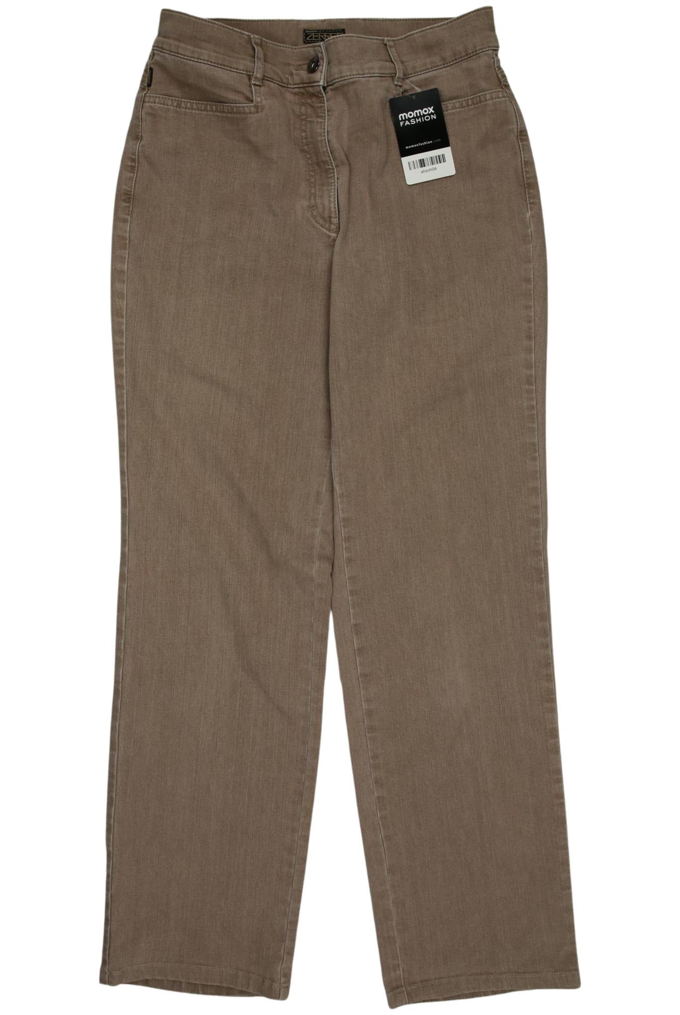 

Zerres Damen Stoffhose, beige, Gr. 19