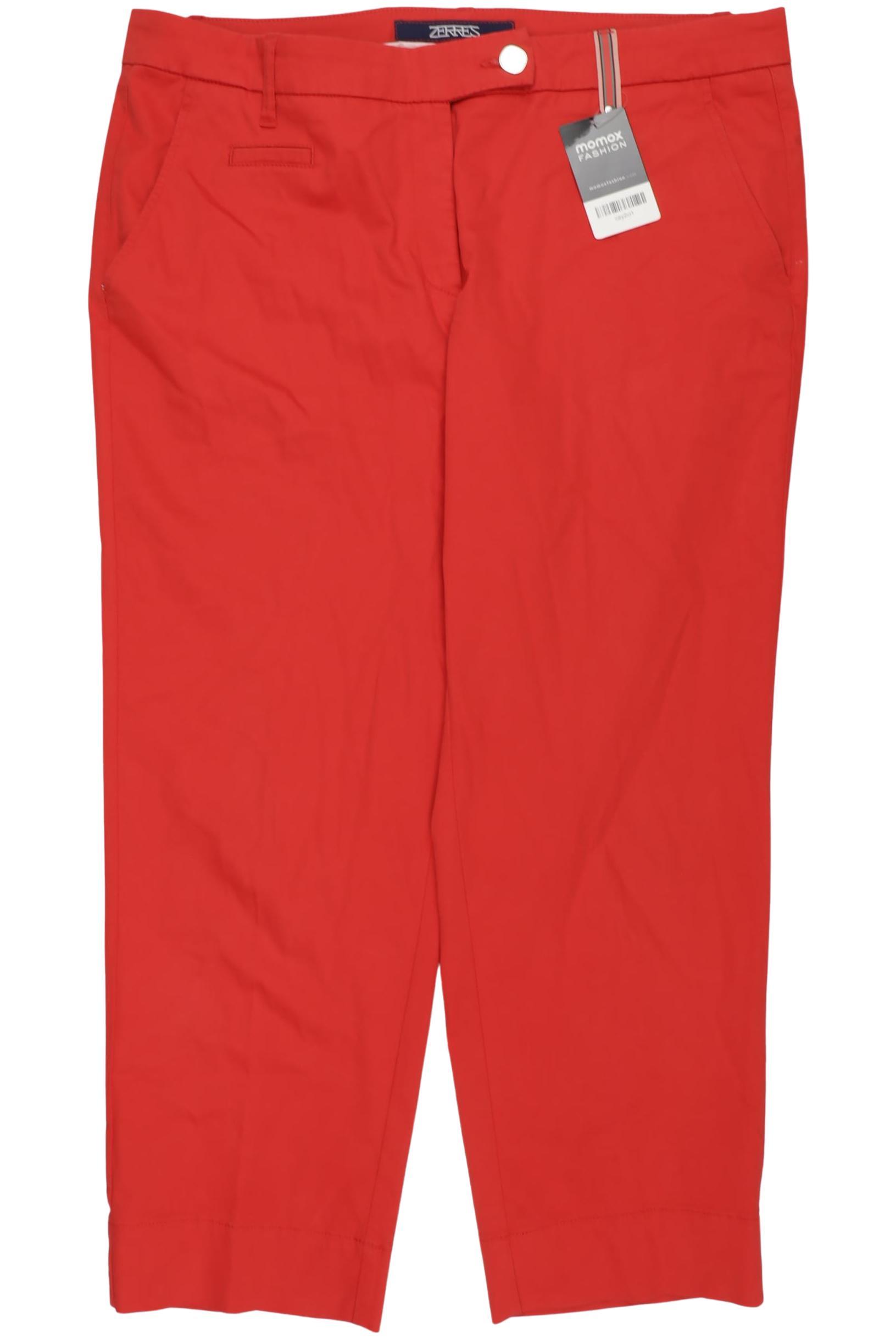 

Zerres Damen Stoffhose, rot, Gr. 35