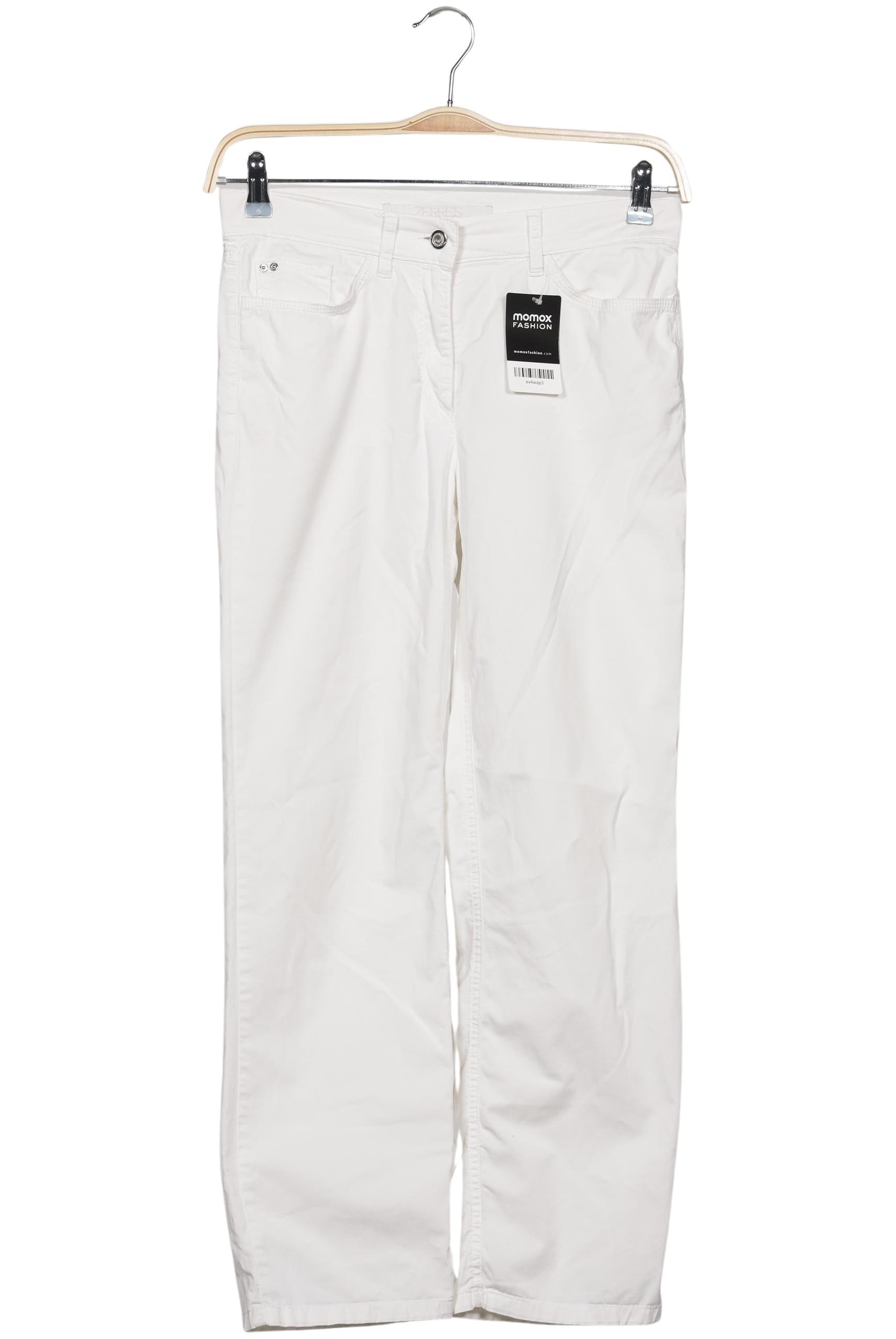 

Zerres Damen Stoffhose, weiß, Gr. 28