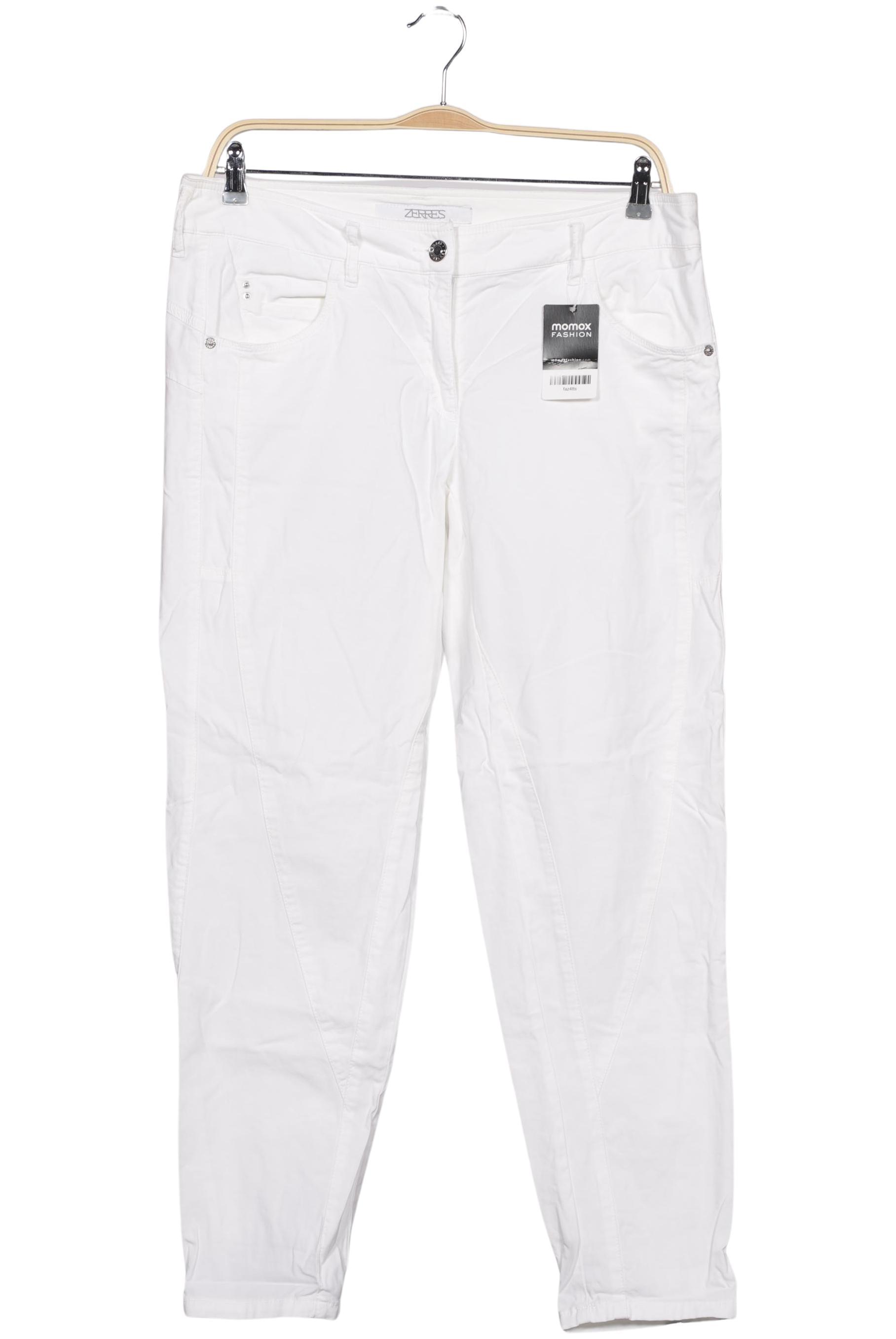 

Zerres Damen Stoffhose, weiß, Gr. 44