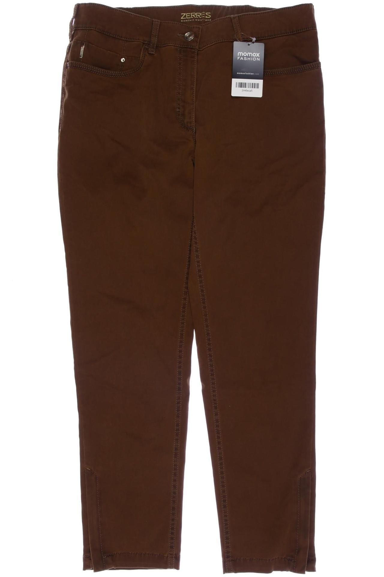 

Zerres Damen Stoffhose, braun, Gr. 40