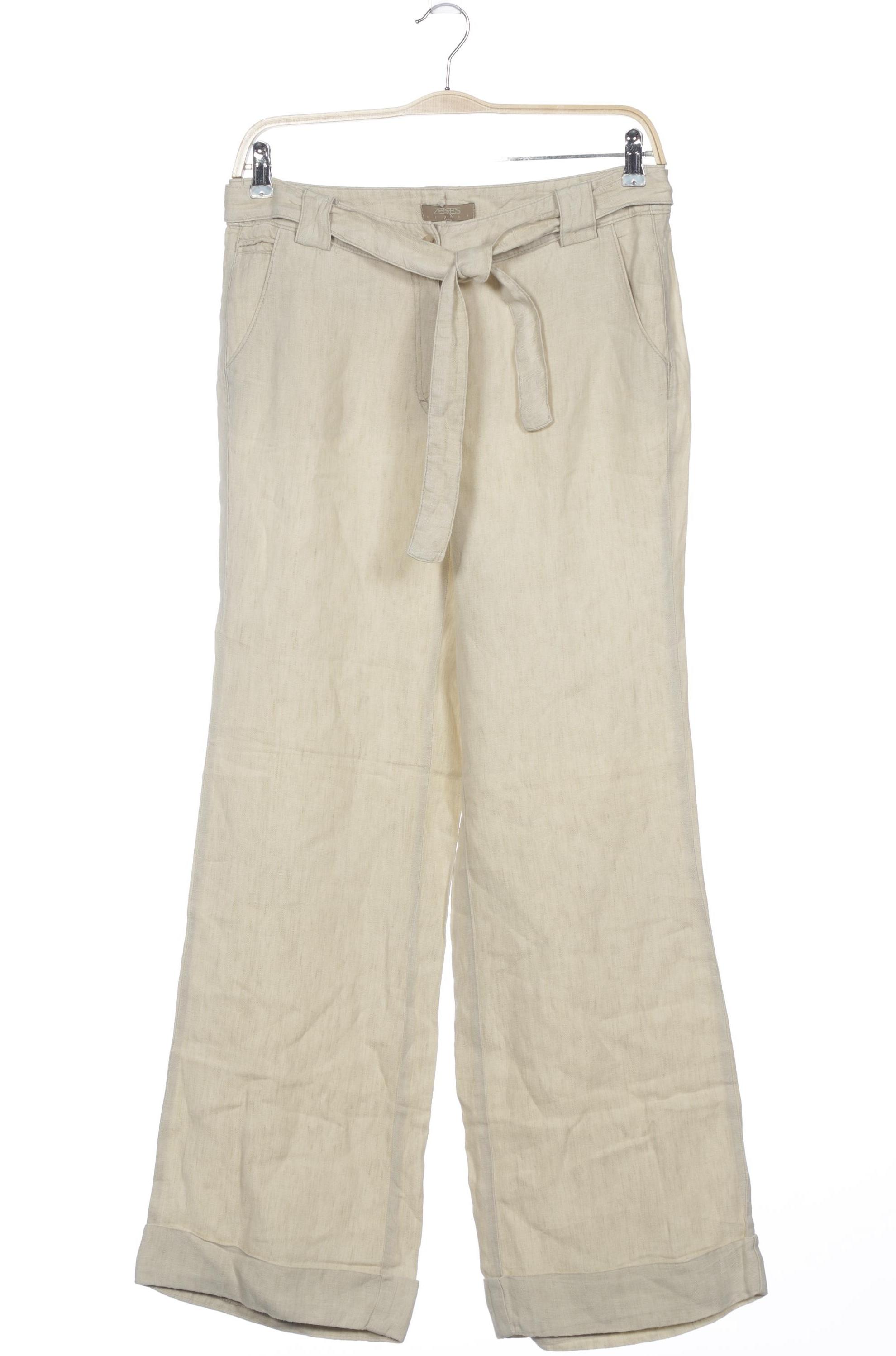 

Zerres Damen Stoffhose, beige, Gr. 42