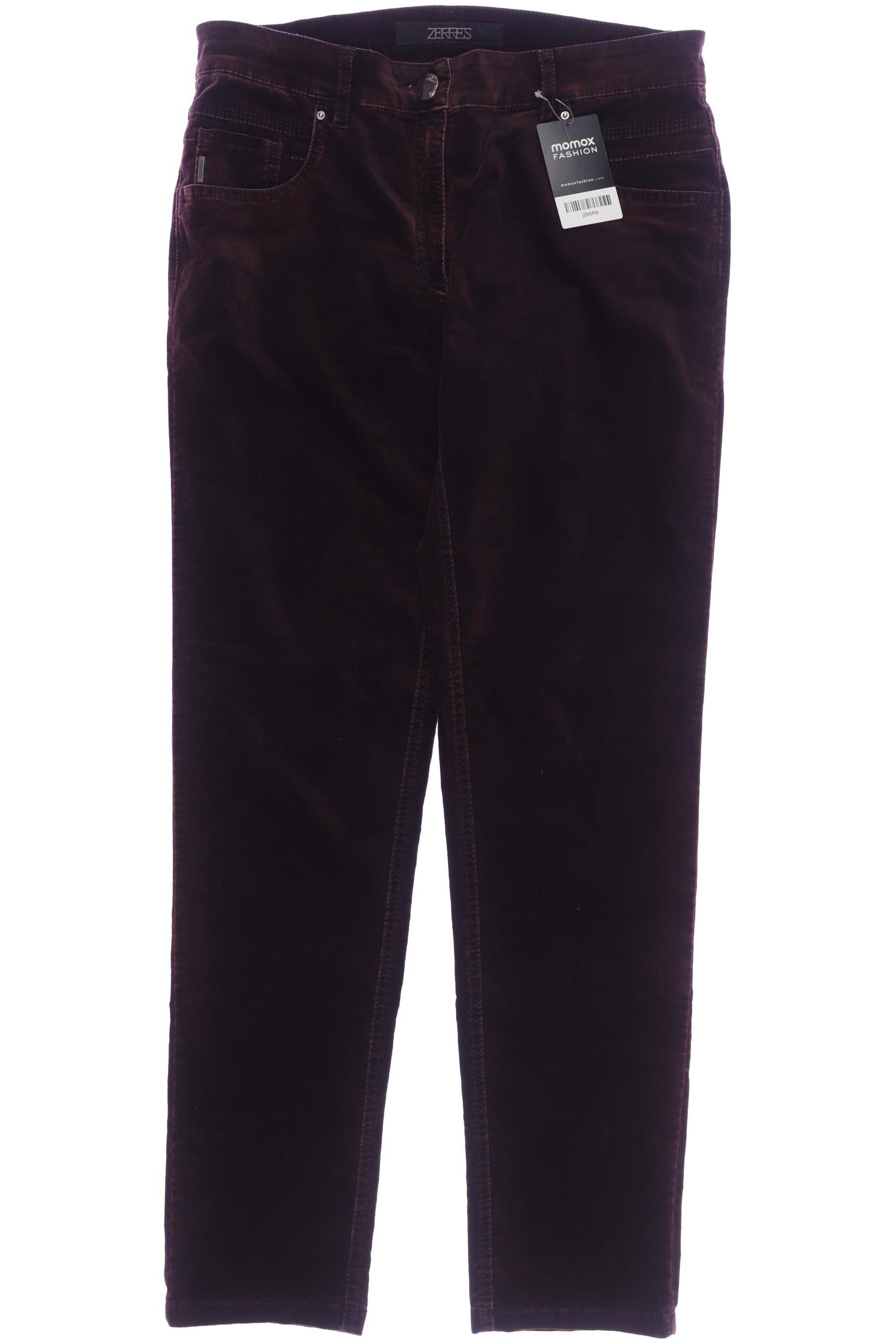 

Zerres Damen Stoffhose, bordeaux, Gr. 40