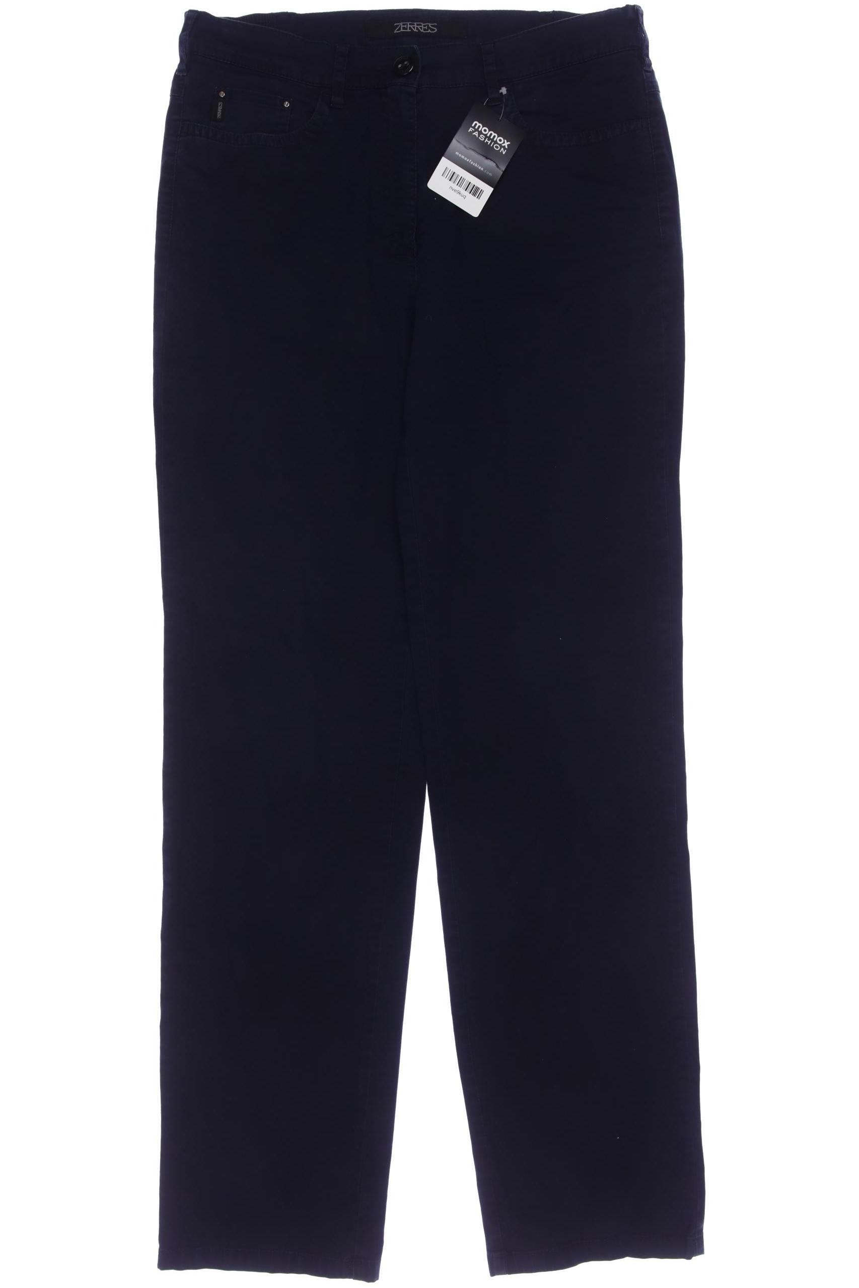 

Zerres Damen Stoffhose, marineblau, Gr. 30