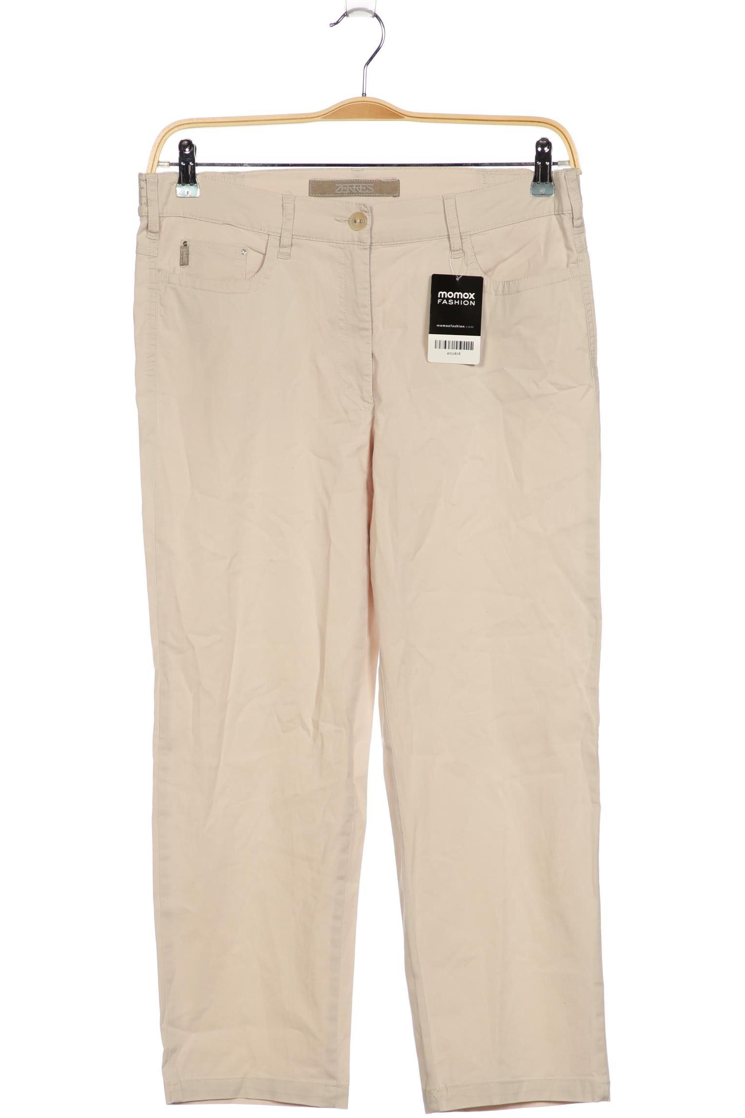 

Zerres Damen Stoffhose, beige, Gr. 32