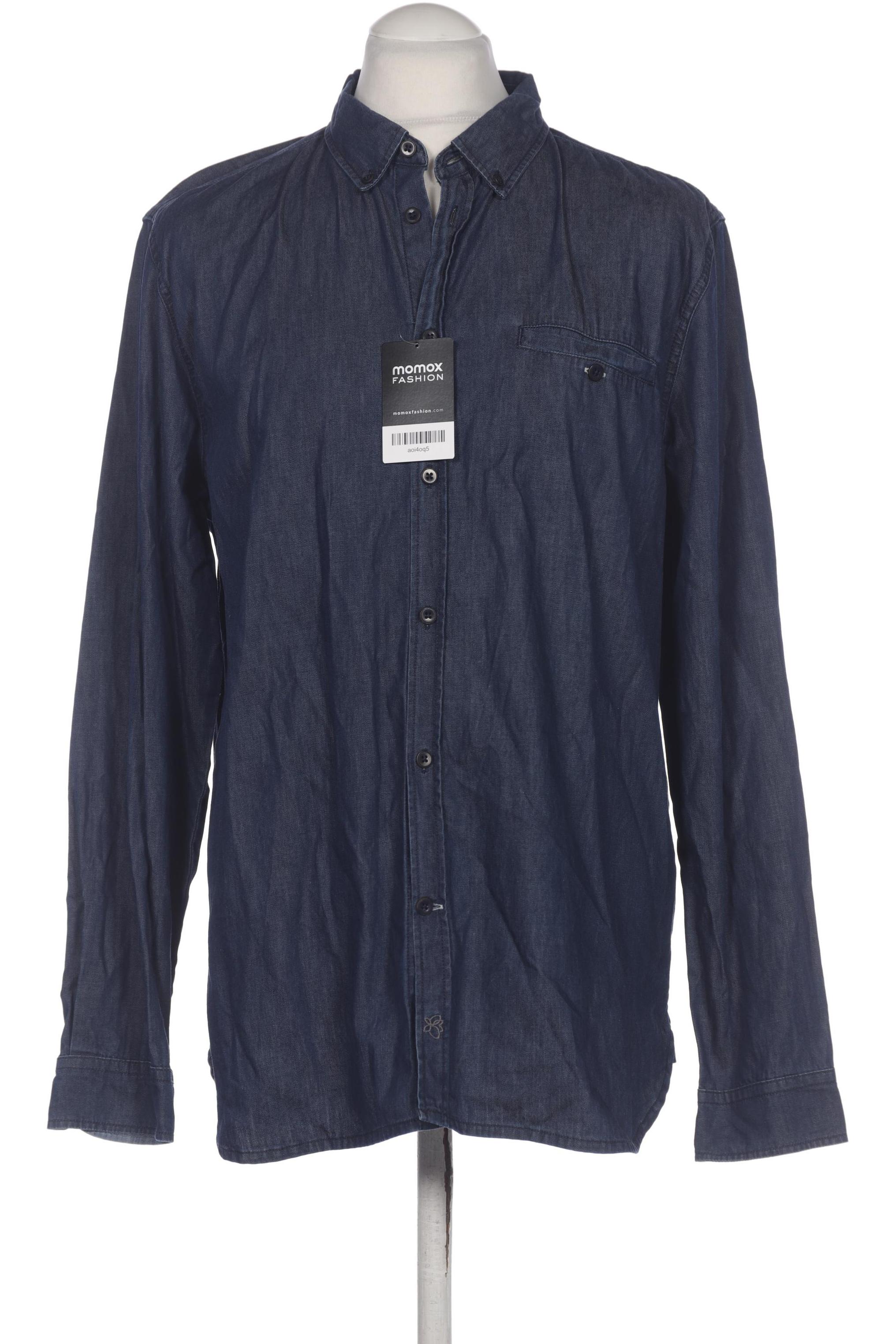 

Zerum Herren Hemd, marineblau, Gr. 52
