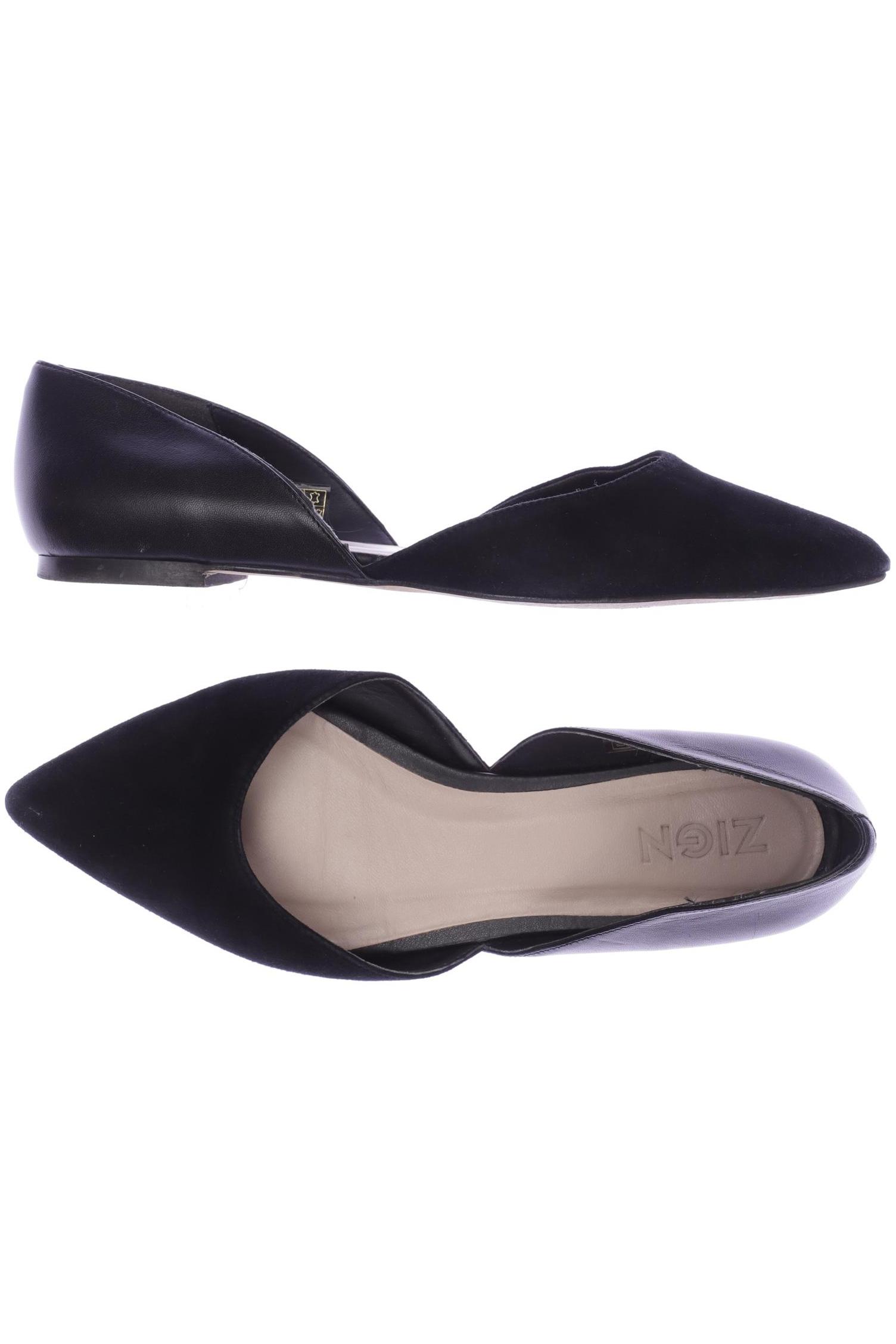 

Zign Damen Ballerinas, schwarz, Gr. 39