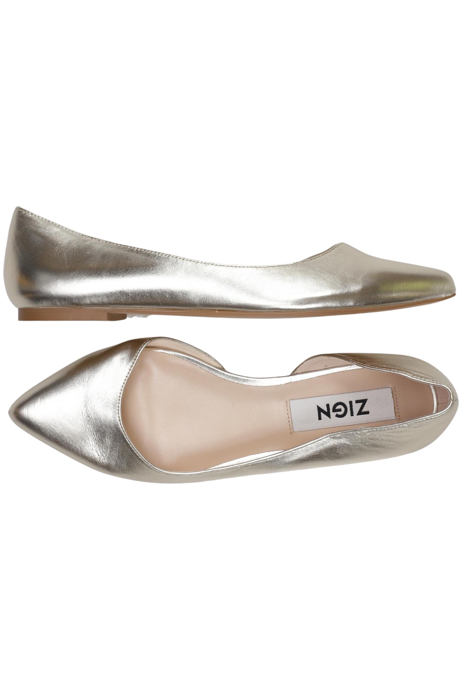 

Zign Damen Ballerinas, silber, Gr. 40