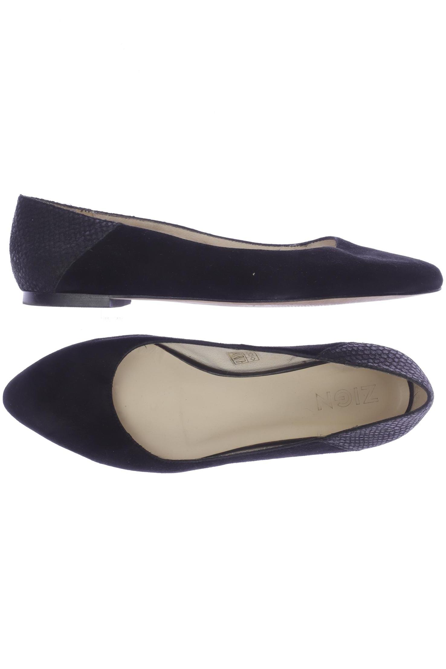 

Zign Damen Ballerinas, schwarz, Gr. 40
