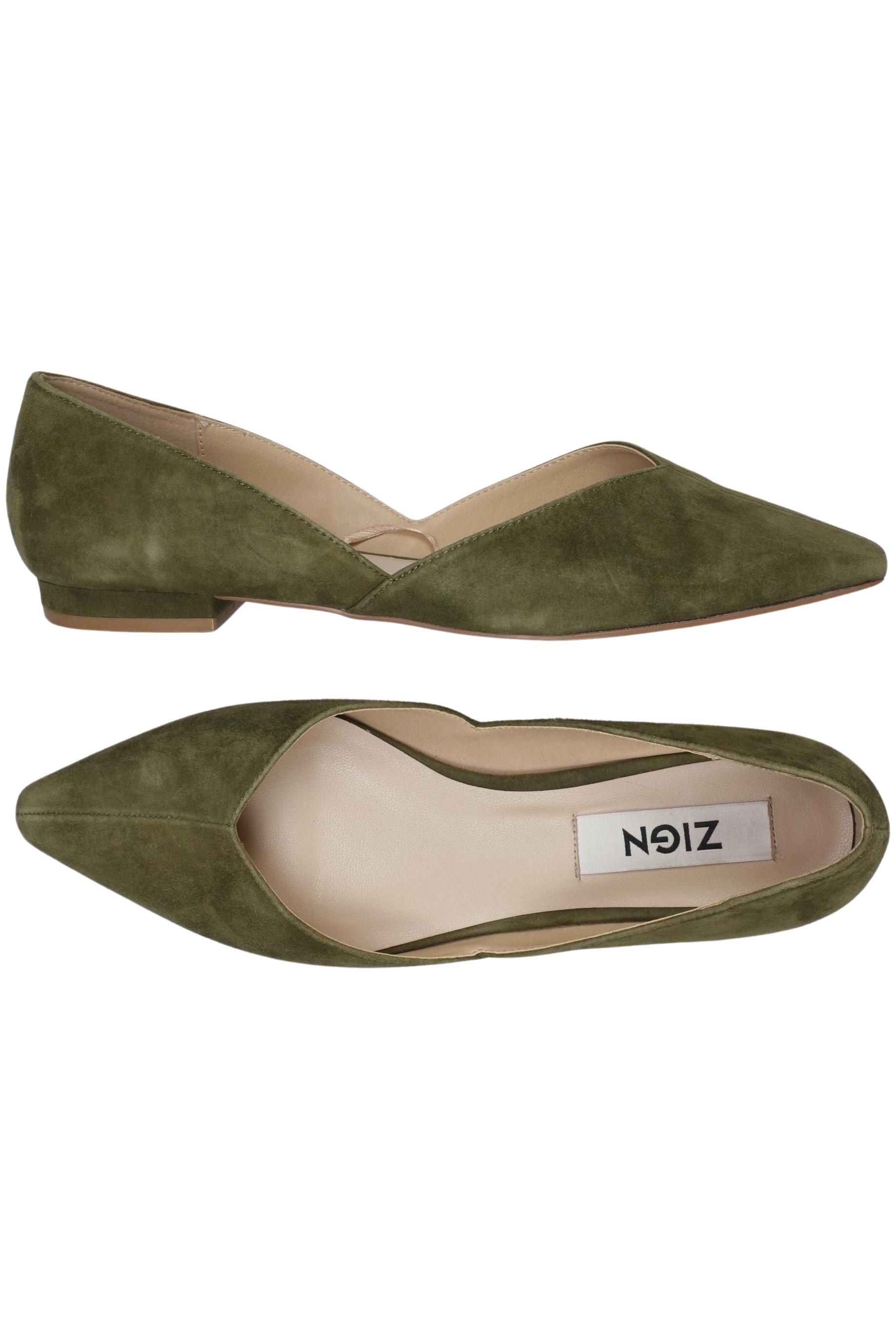 

Zign Damen Ballerinas, grün, Gr. 40