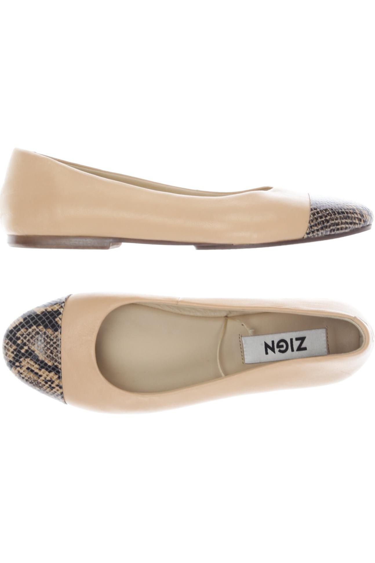 

Zign Damen Ballerinas, beige, Gr. 38