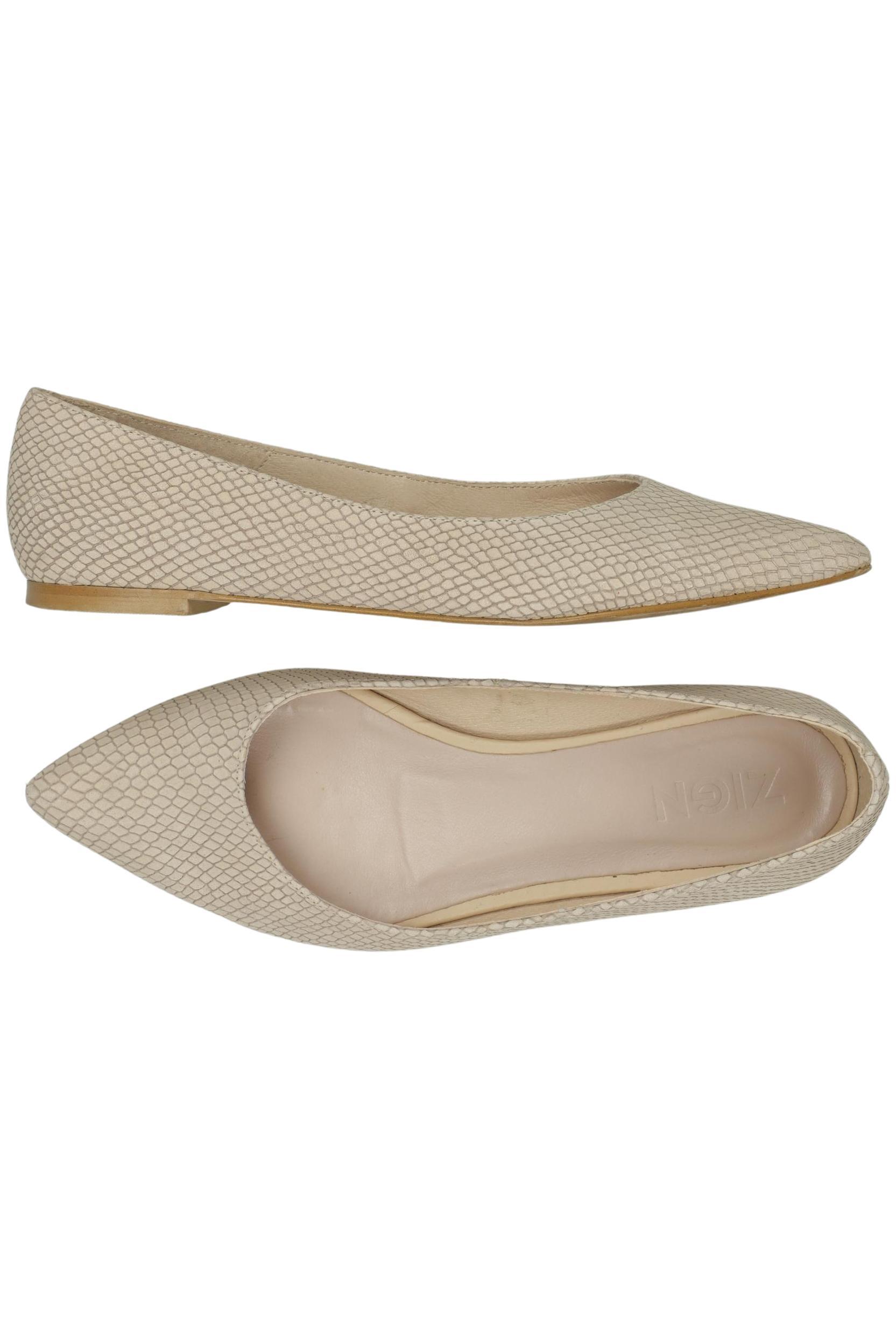 

Zign Damen Ballerinas, beige, Gr. 38