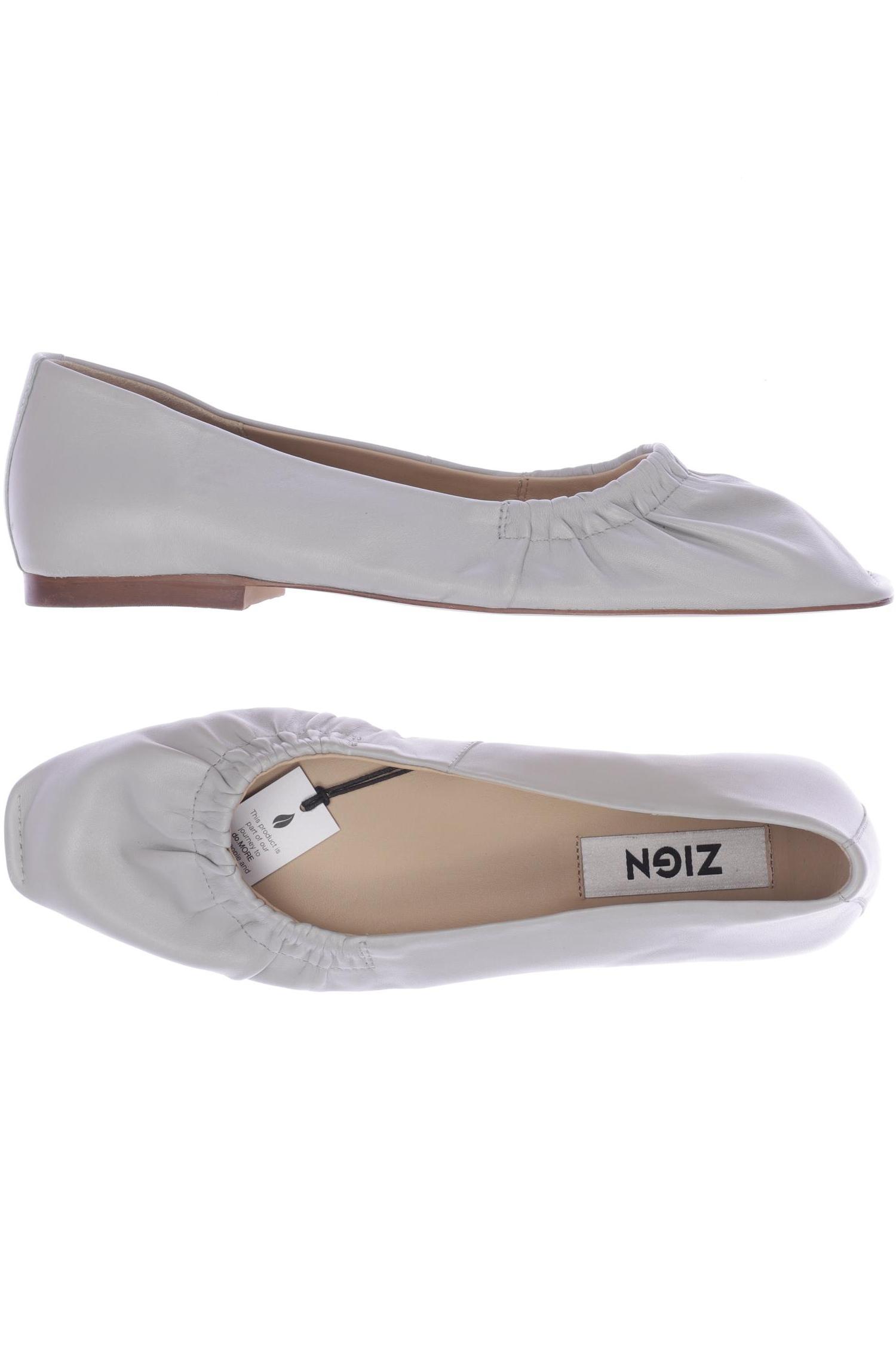 

Zign Damen Ballerinas, grau, Gr. 39