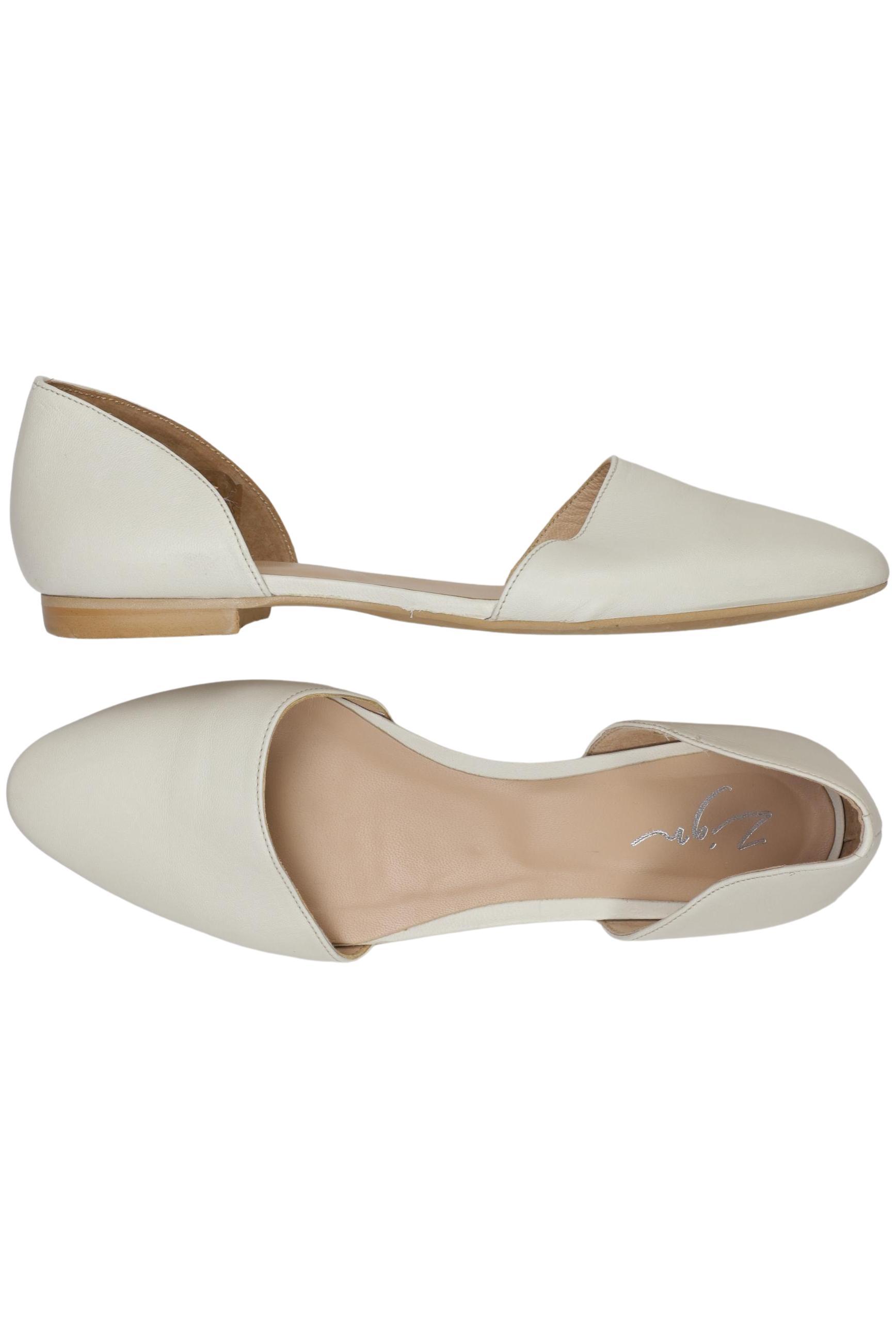 

Zign Damen Ballerinas, cremeweiß, Gr. 40