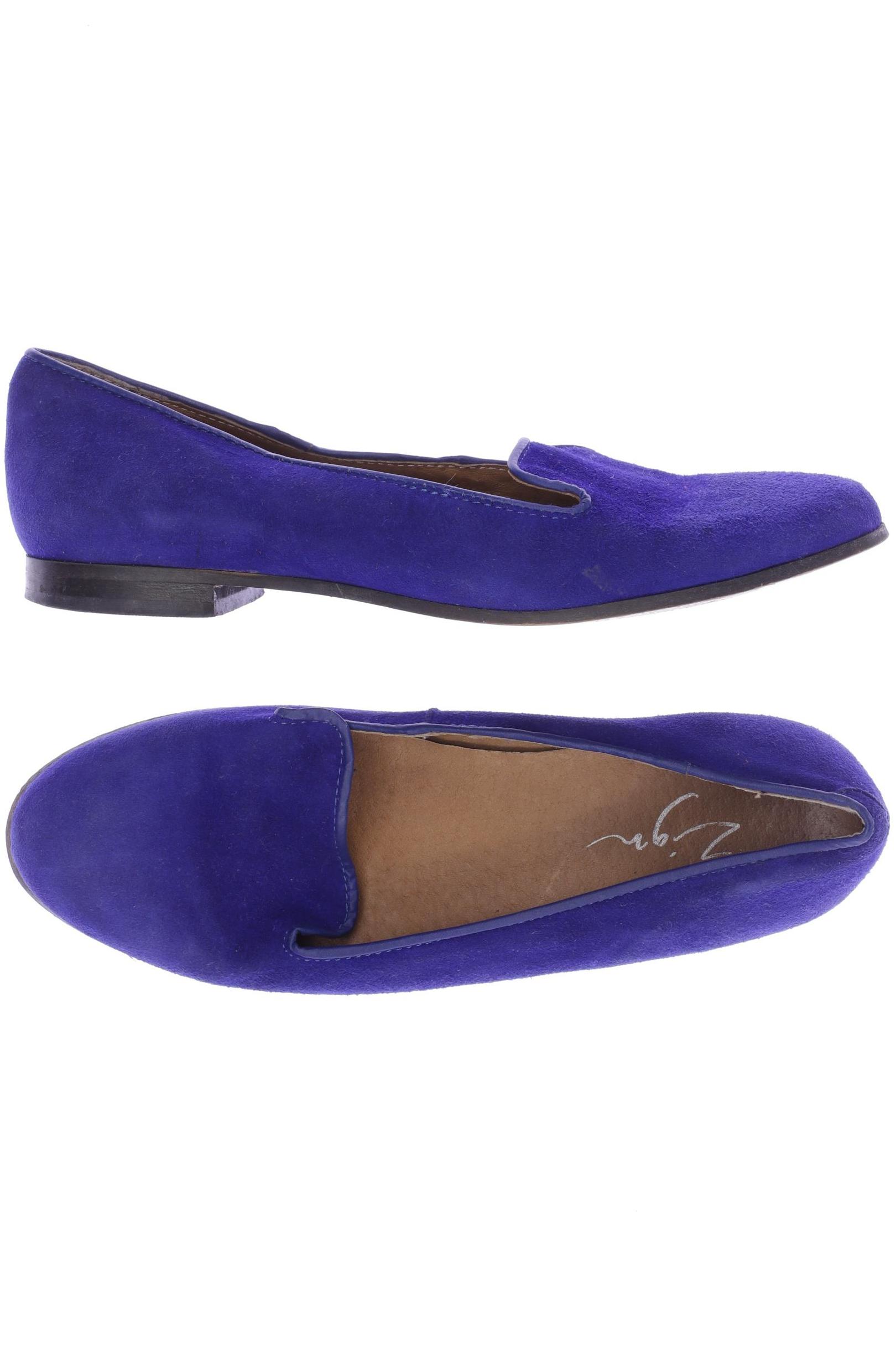 

Zign Damen Halbschuh, blau, Gr. 37
