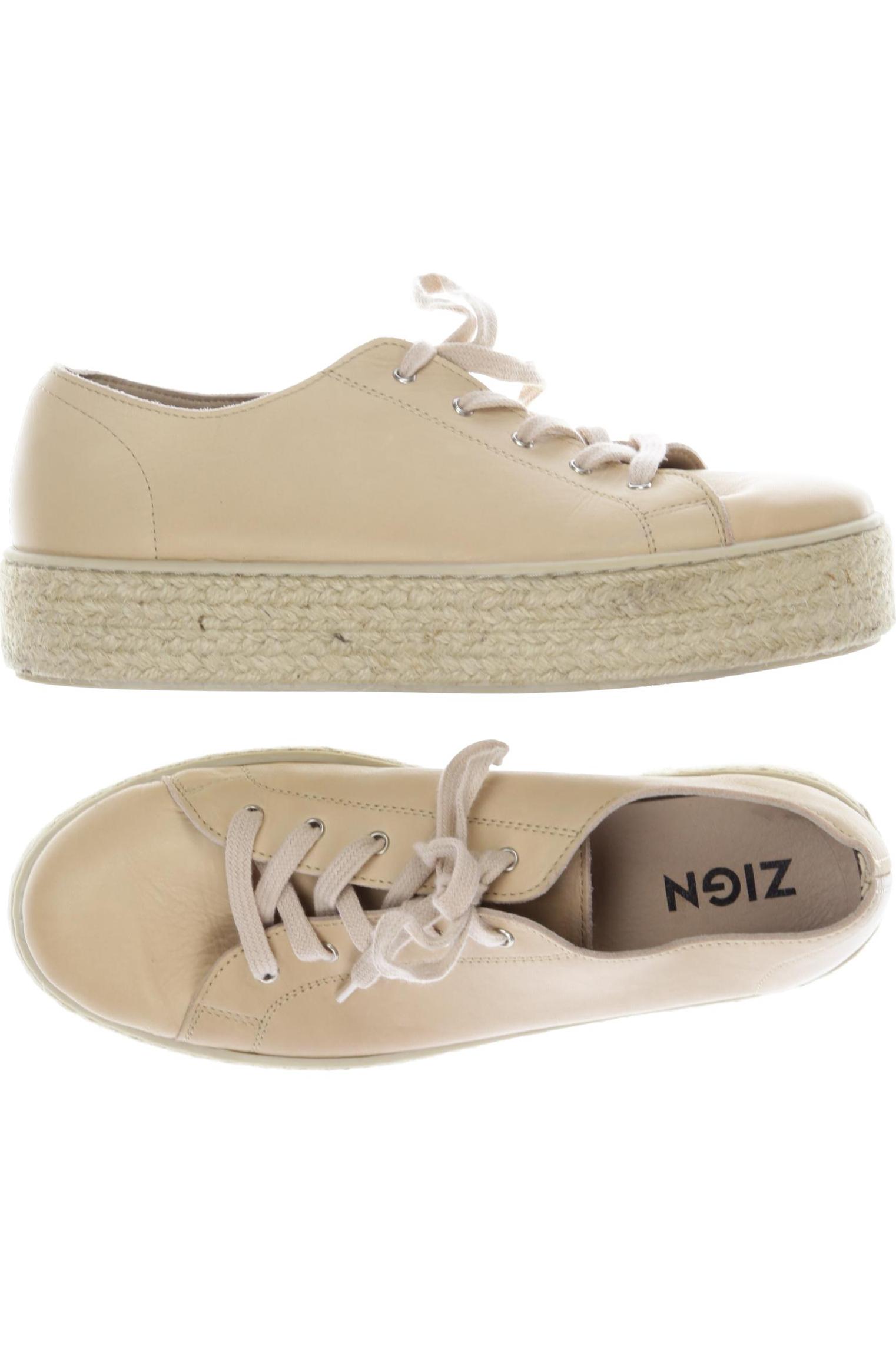 

Zign Damen Halbschuh, beige, Gr. 40
