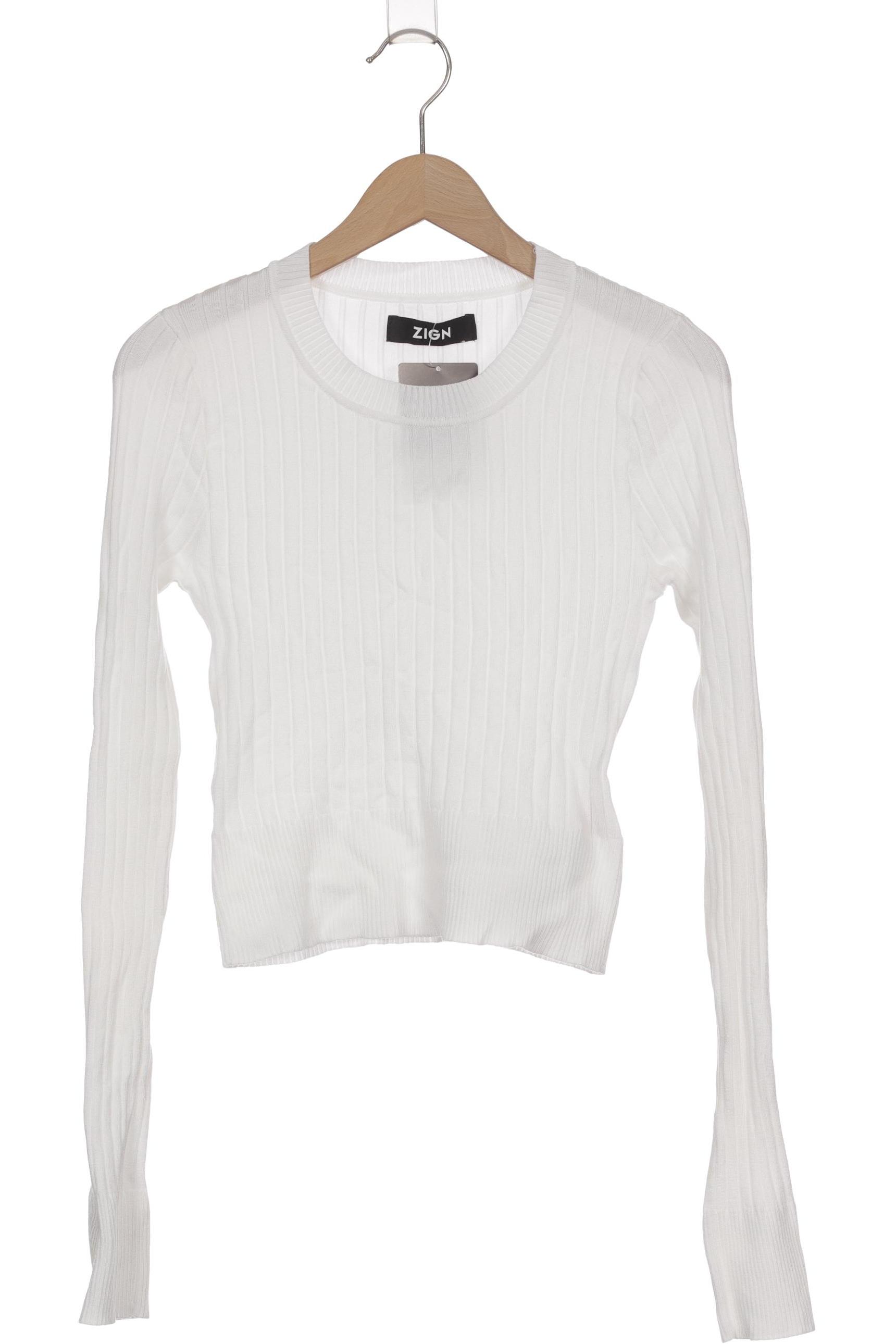 

Zign Damen Pullover, weiß, Gr. 36