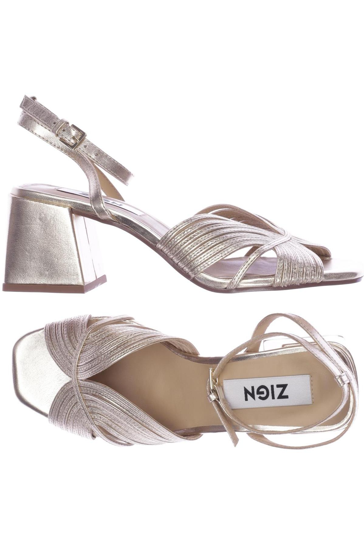 

Zign Damen Sandale, beige, Gr. 38