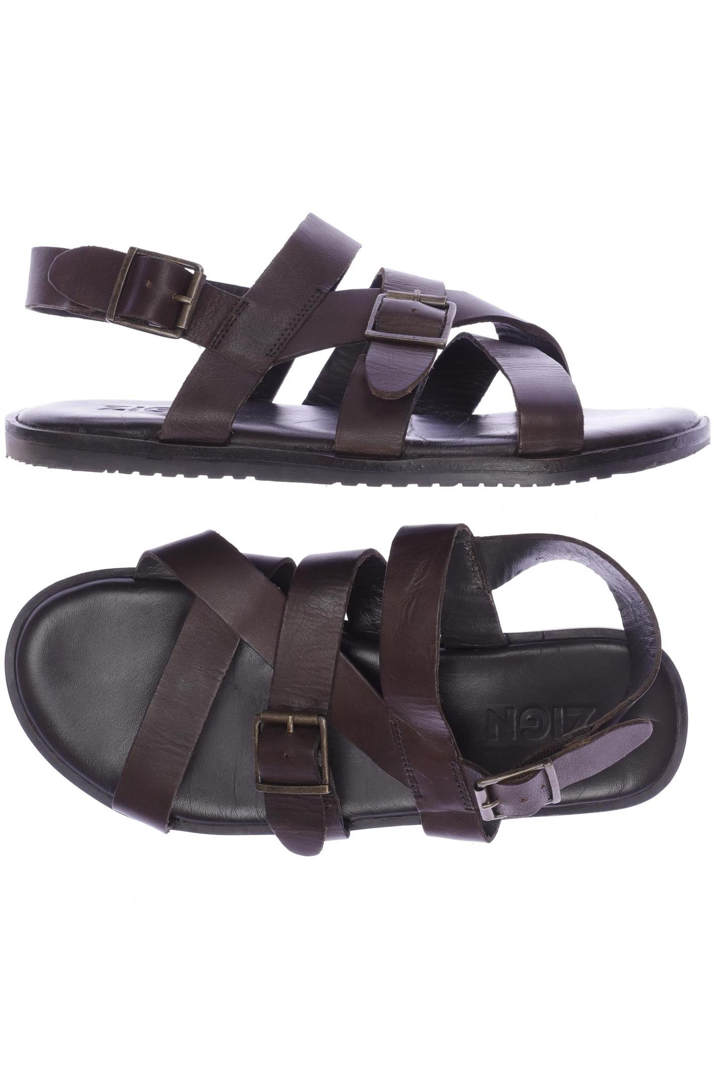 

Zign Damen Sandale, braun, Gr. 40