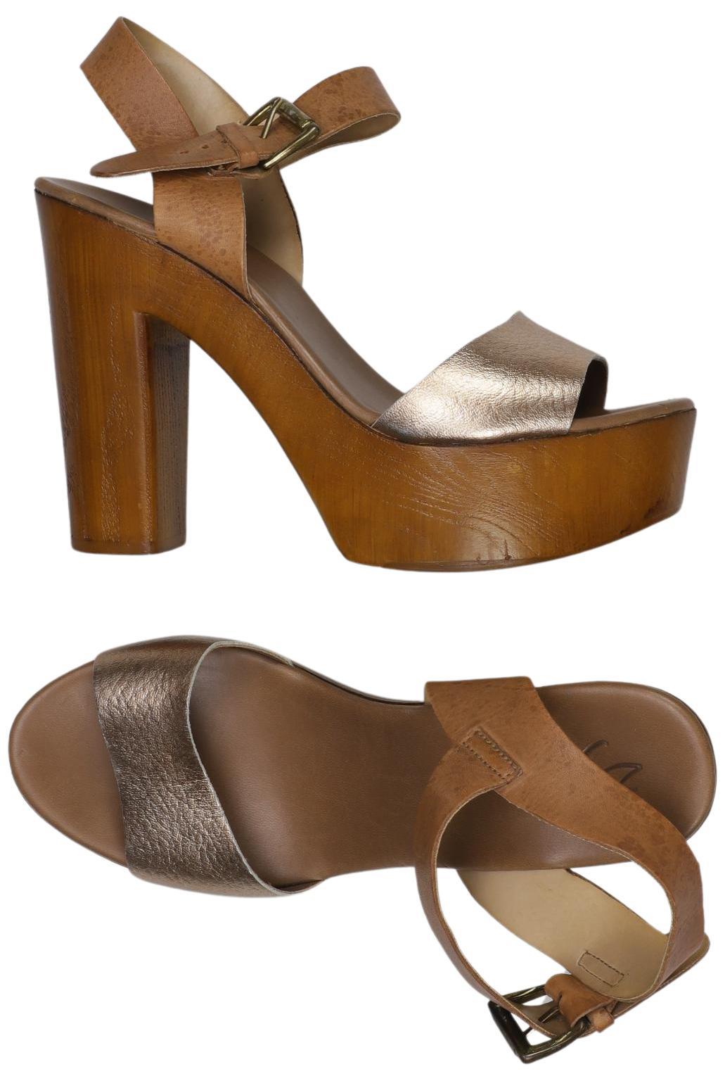 

Zign Damen Sandale, gold, Gr. 39