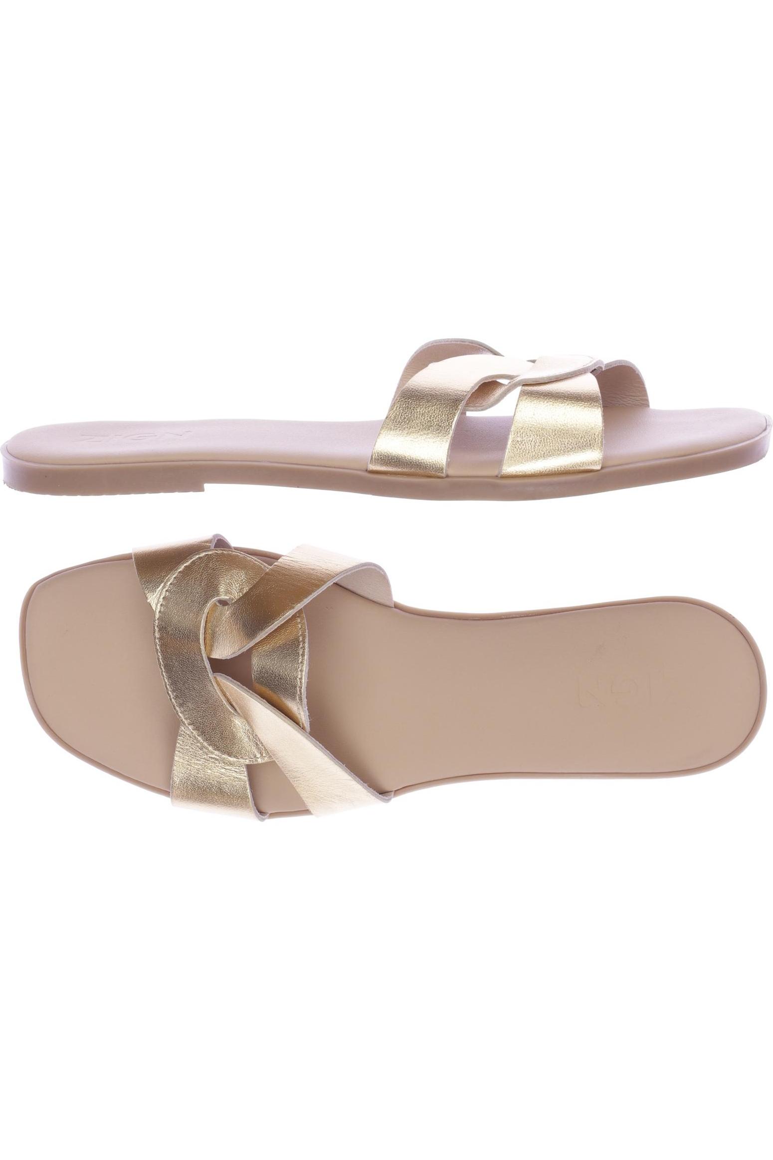 

Zign Damen Sandale, gold, Gr. 39