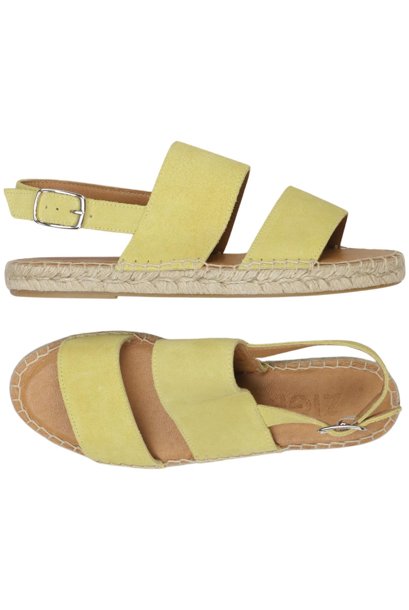 

Zign Damen Sandale, gelb, Gr. 38