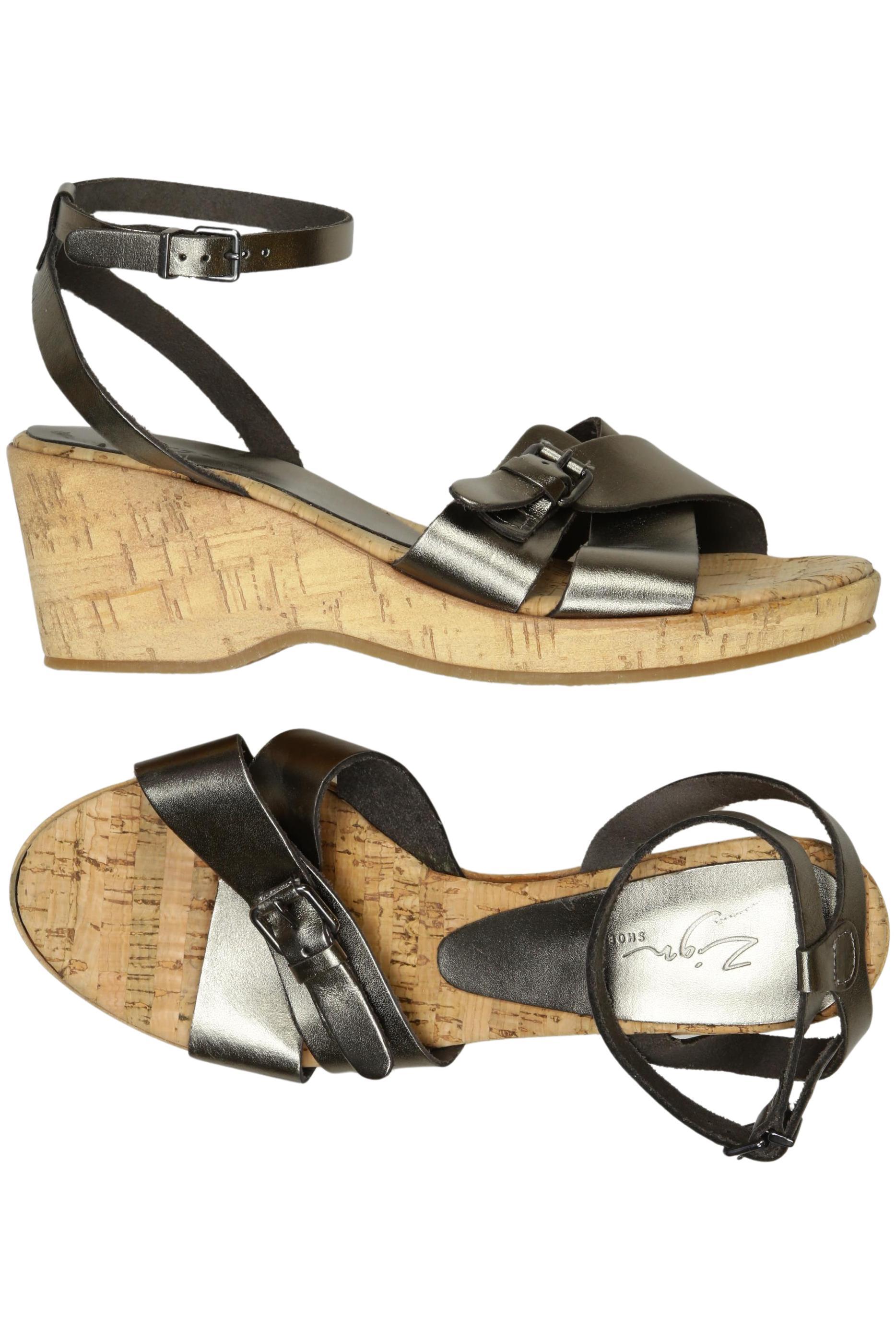 

Zign Damen Sandale, silber, Gr. 40