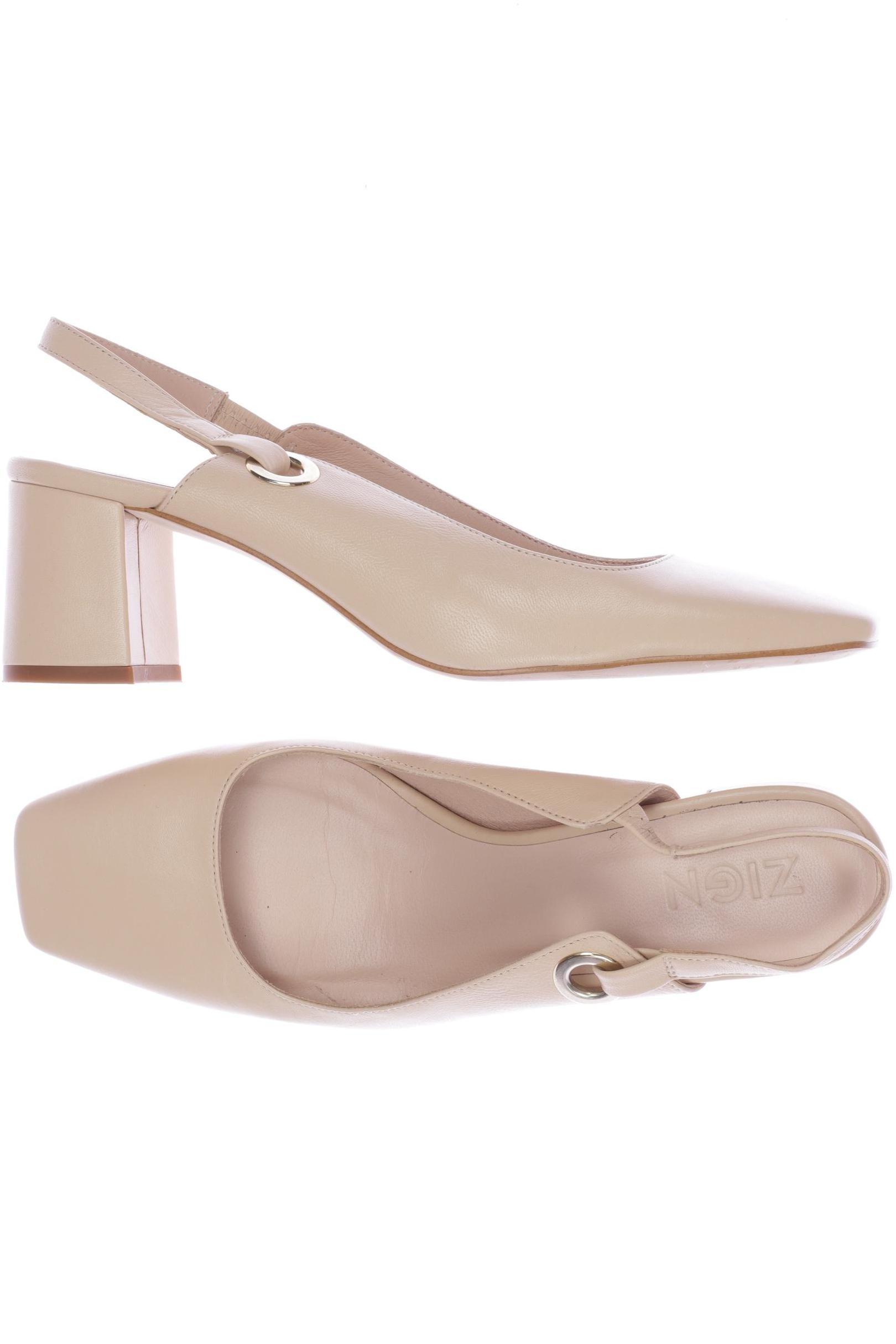 

Zign Damen Sandale, beige, Gr. 40