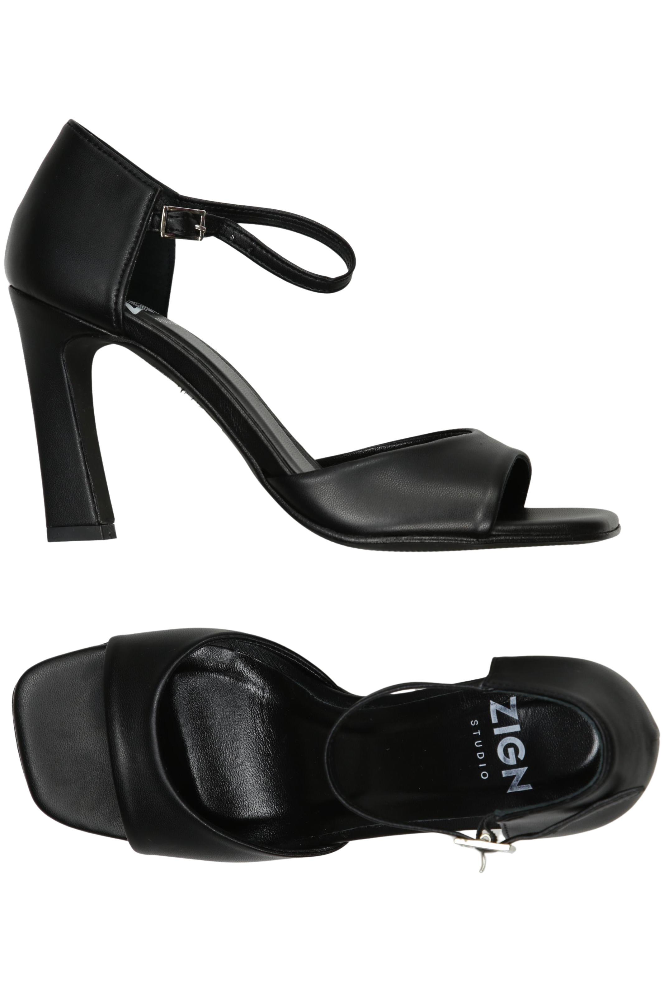 

Zign Damen Sandale, schwarz, Gr. 38
