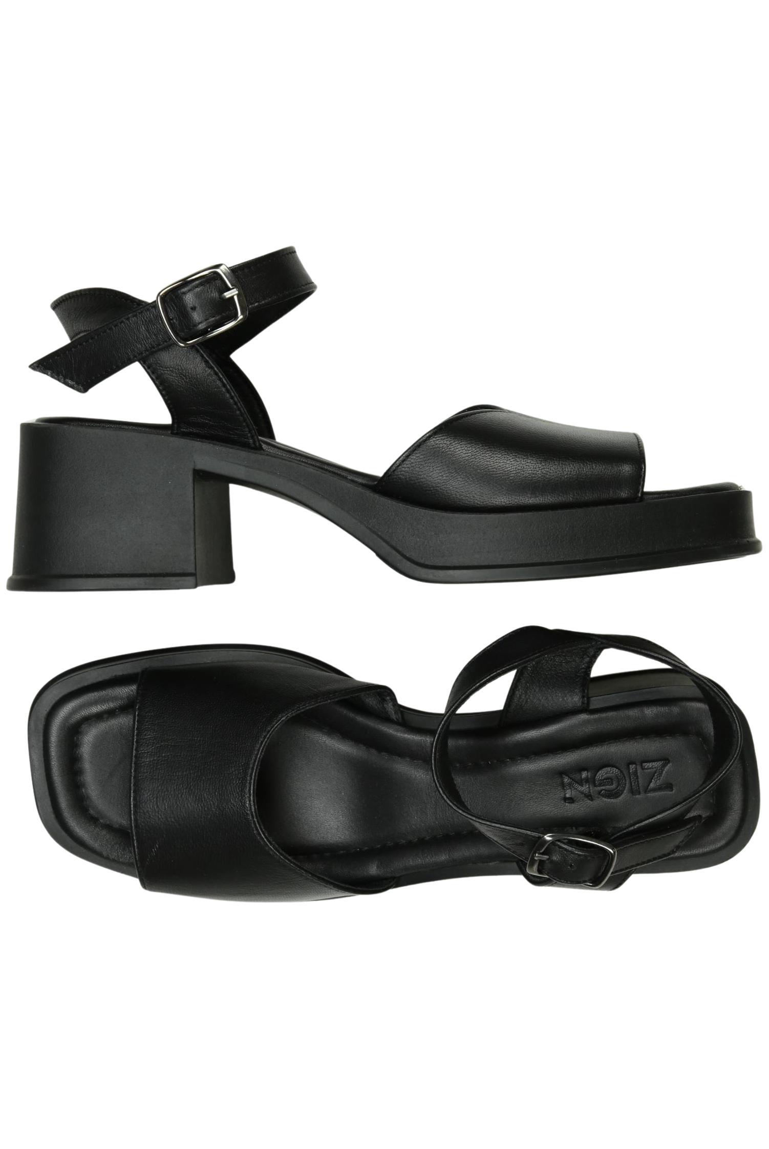 

Zign Damen Sandale, schwarz, Gr. 42