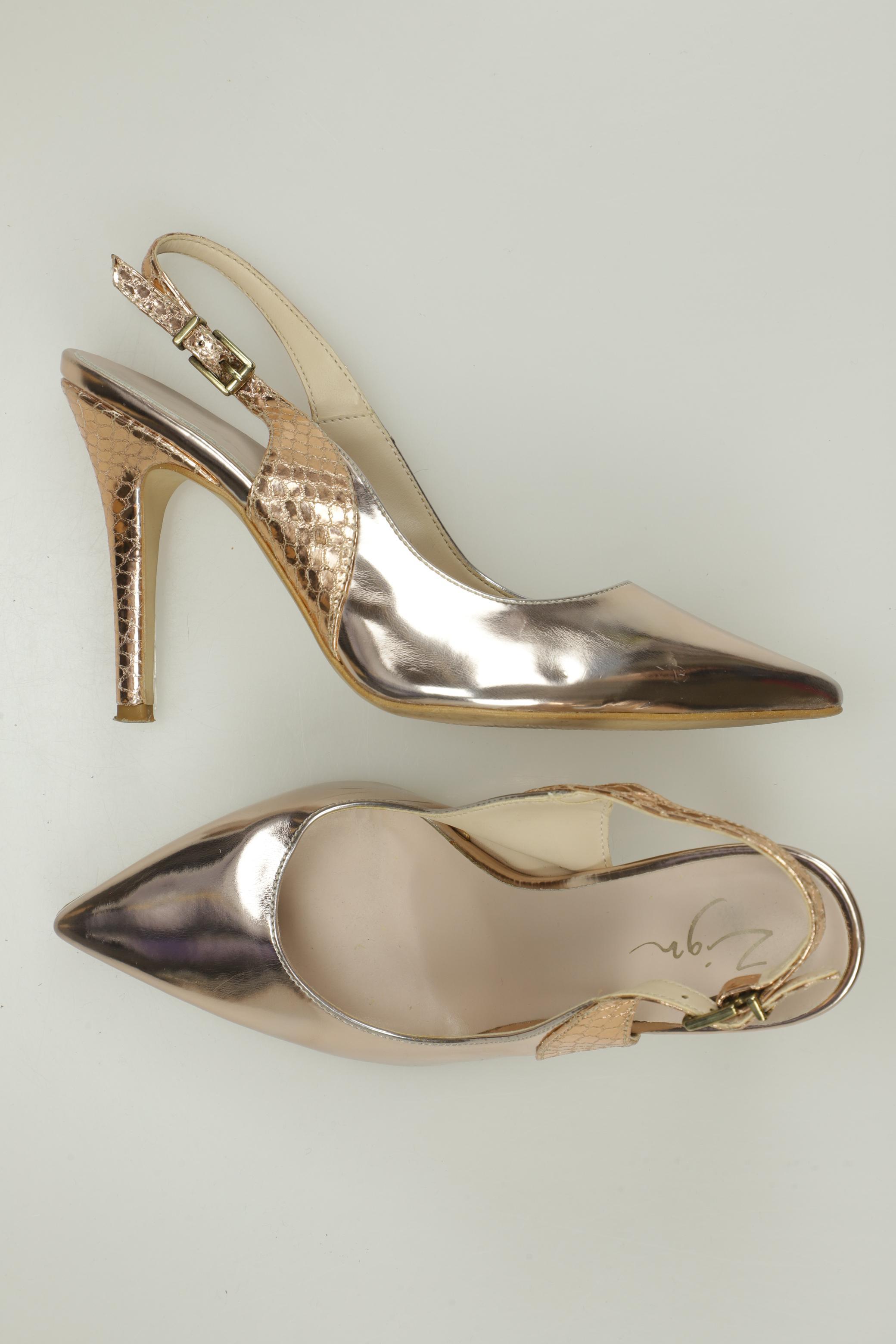 

Zign Damen Sandale, gold, Gr. 37