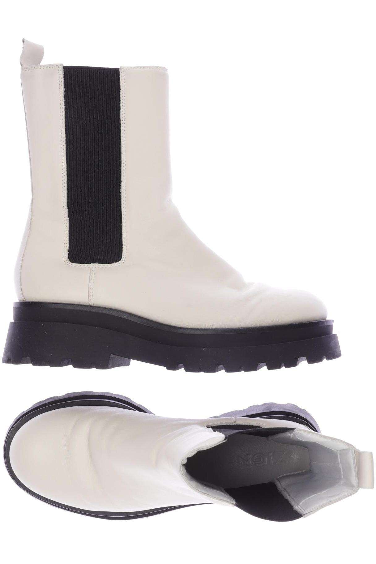 

Zign Damen Stiefel, cremeweiß