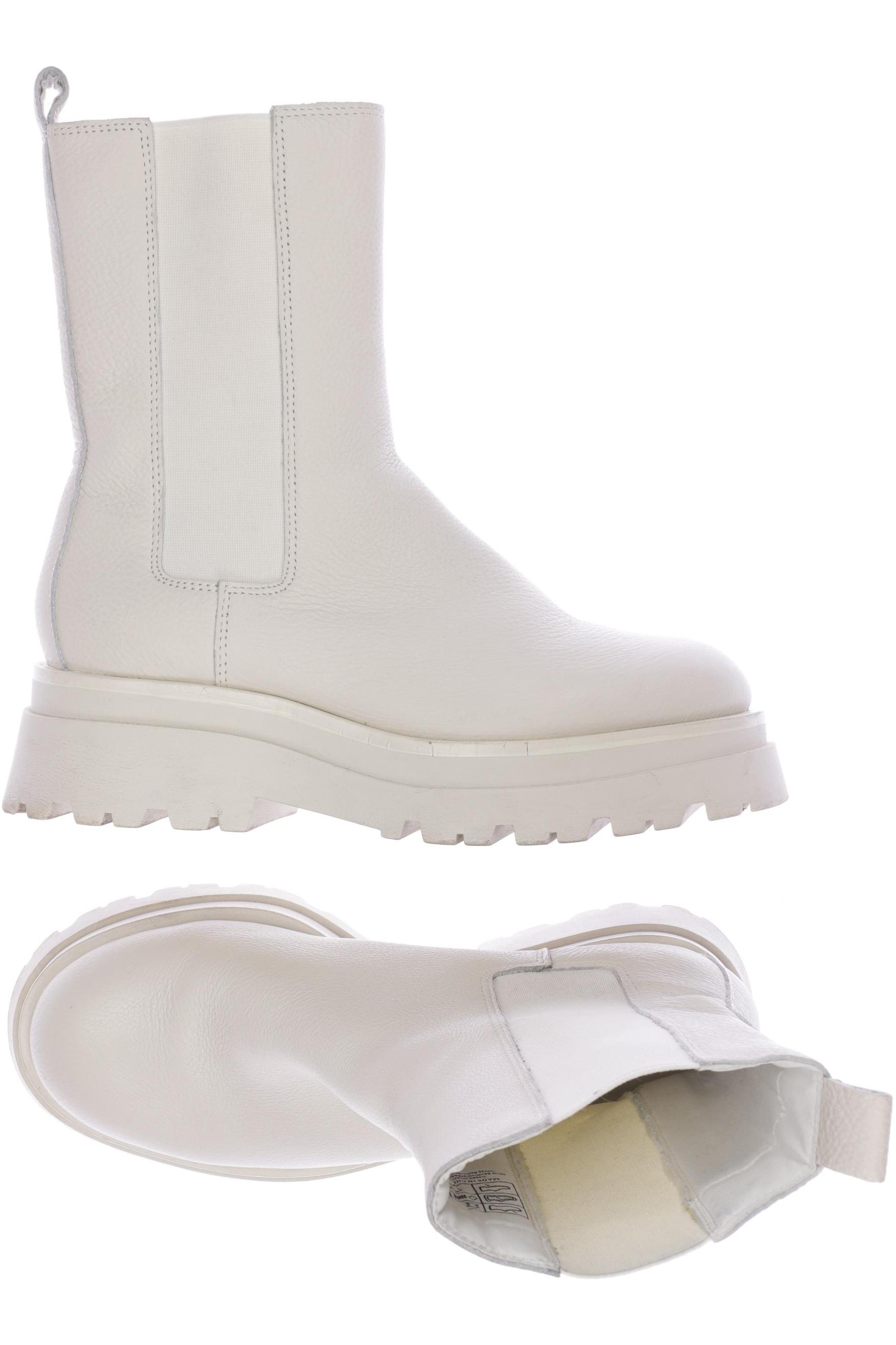 

Zign Damen Stiefelette, cremeweiß