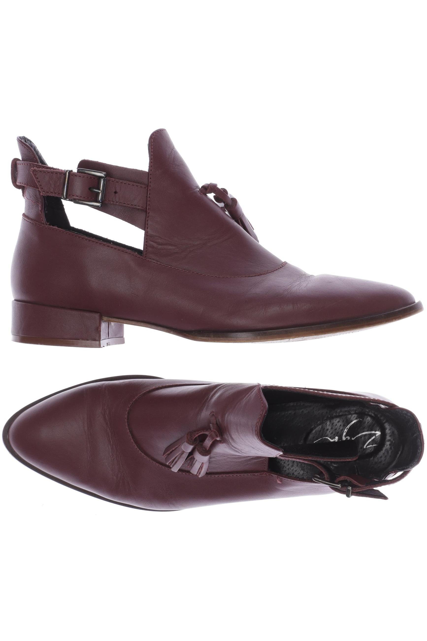 

Zign Damen Stiefelette, bordeaux, Gr. 40
