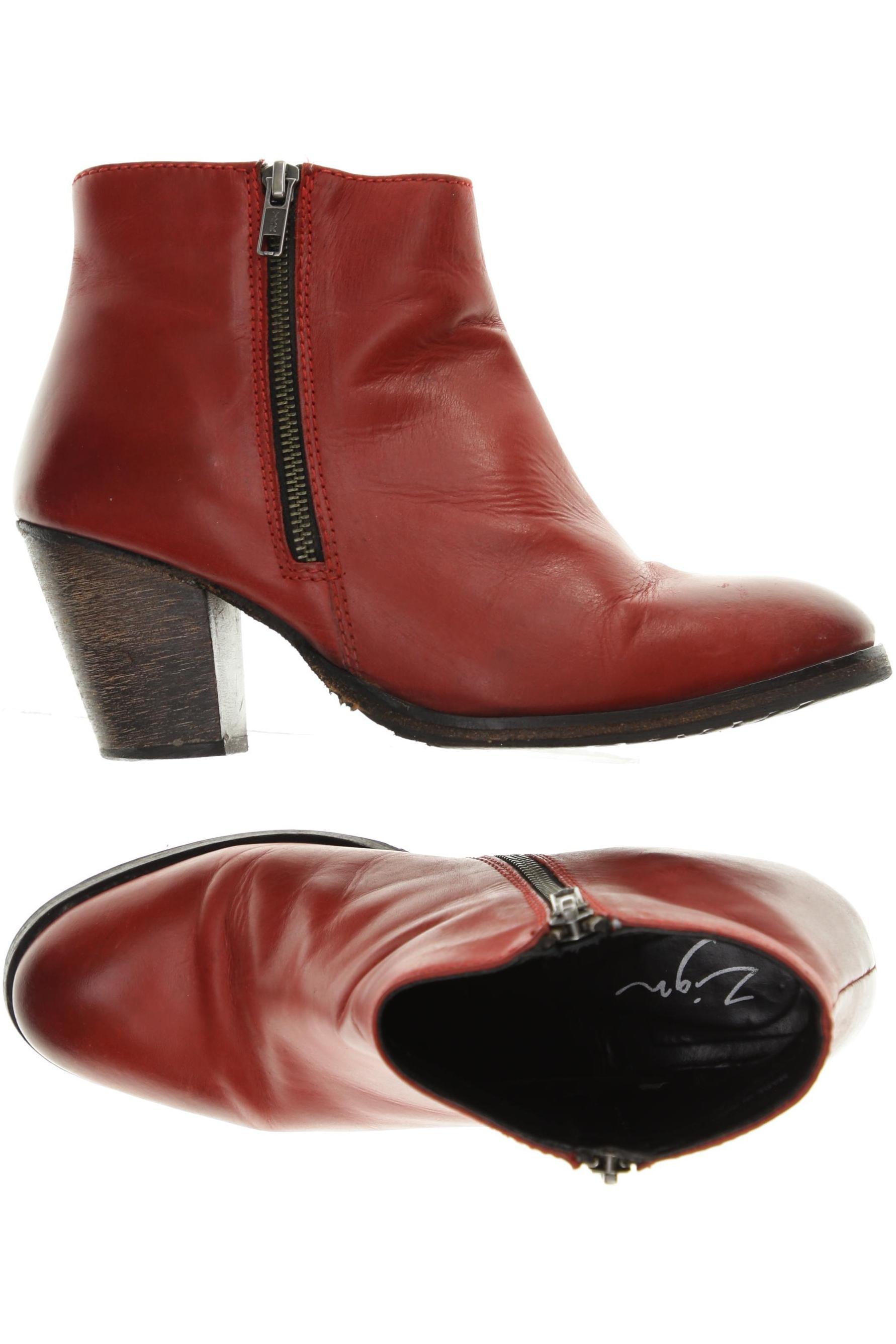 

Zign Damen Stiefelette, rot, Gr. 40