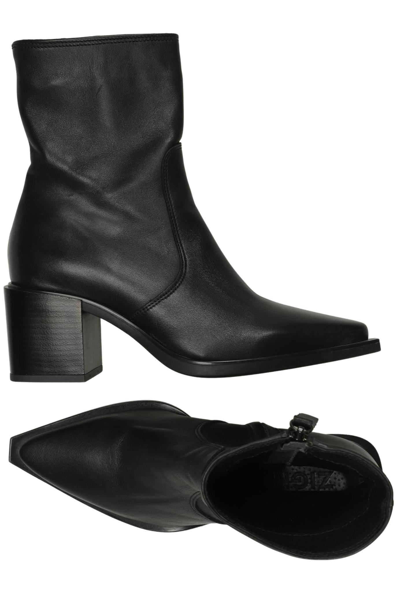 

Zign Damen Stiefelette, schwarz, Gr. 36