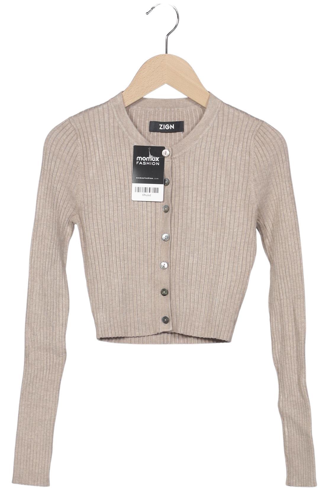 

Zign Damen Strickjacke, beige, Gr. 34