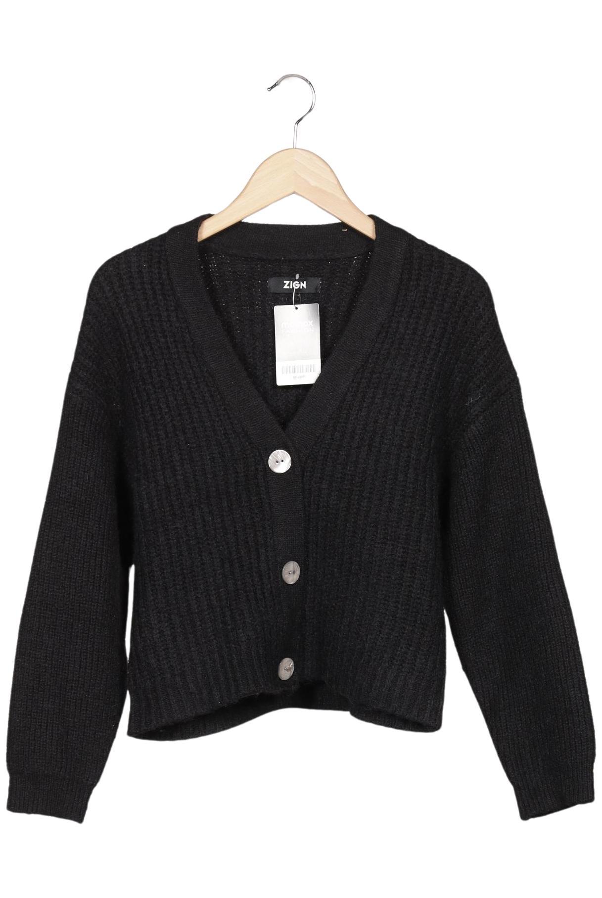 

Zign Damen Strickjacke, schwarz, Gr. 36