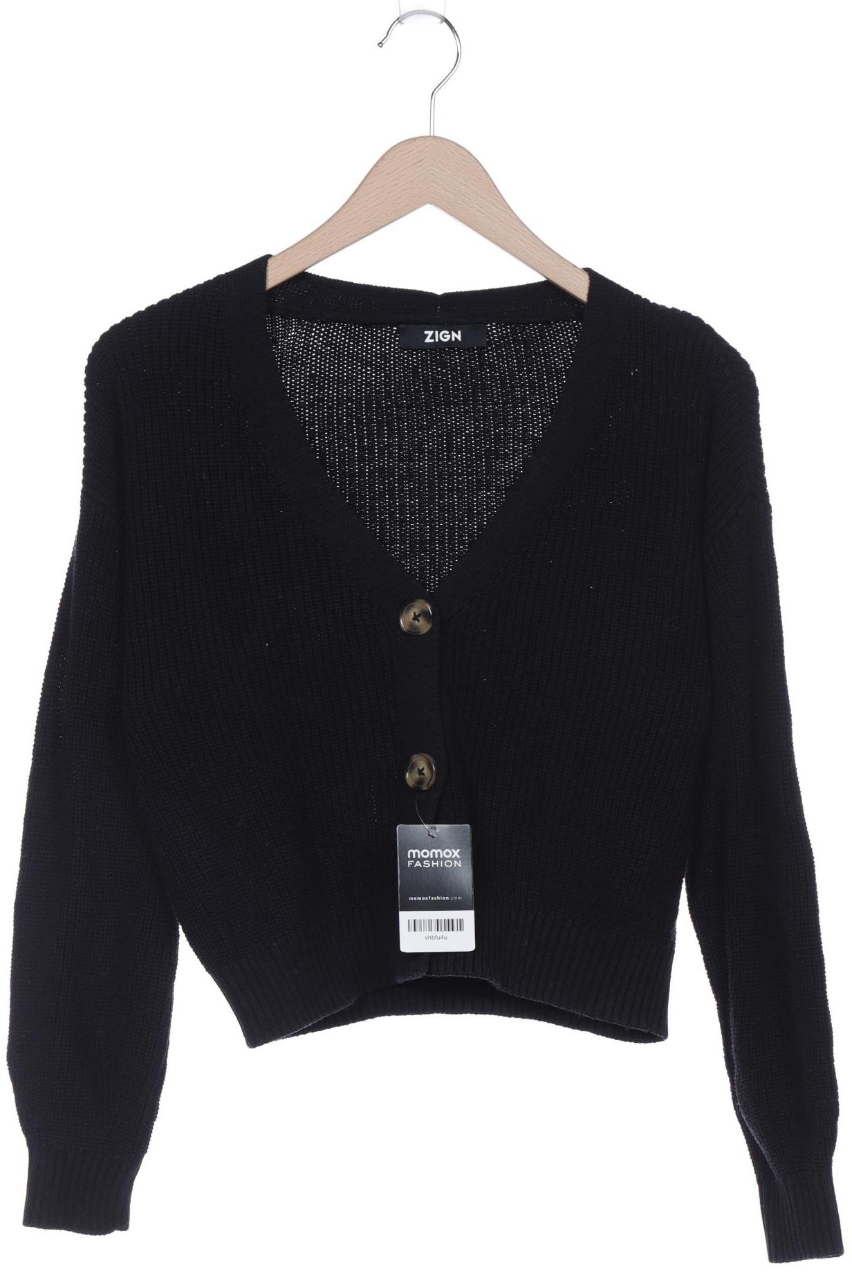 

Zign Damen Strickjacke, schwarz, Gr. 36