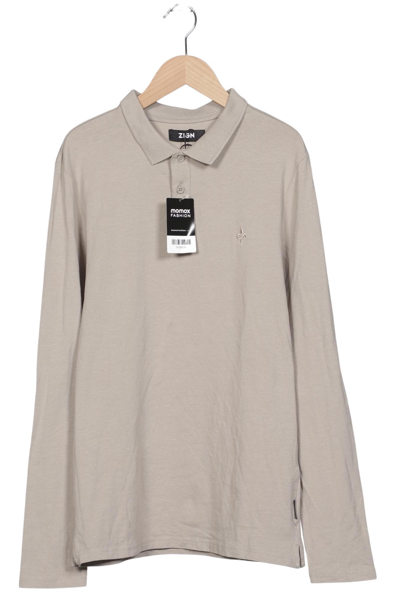 Thumbnail - Zign Herren Poloshirt, beige, Gr. 48