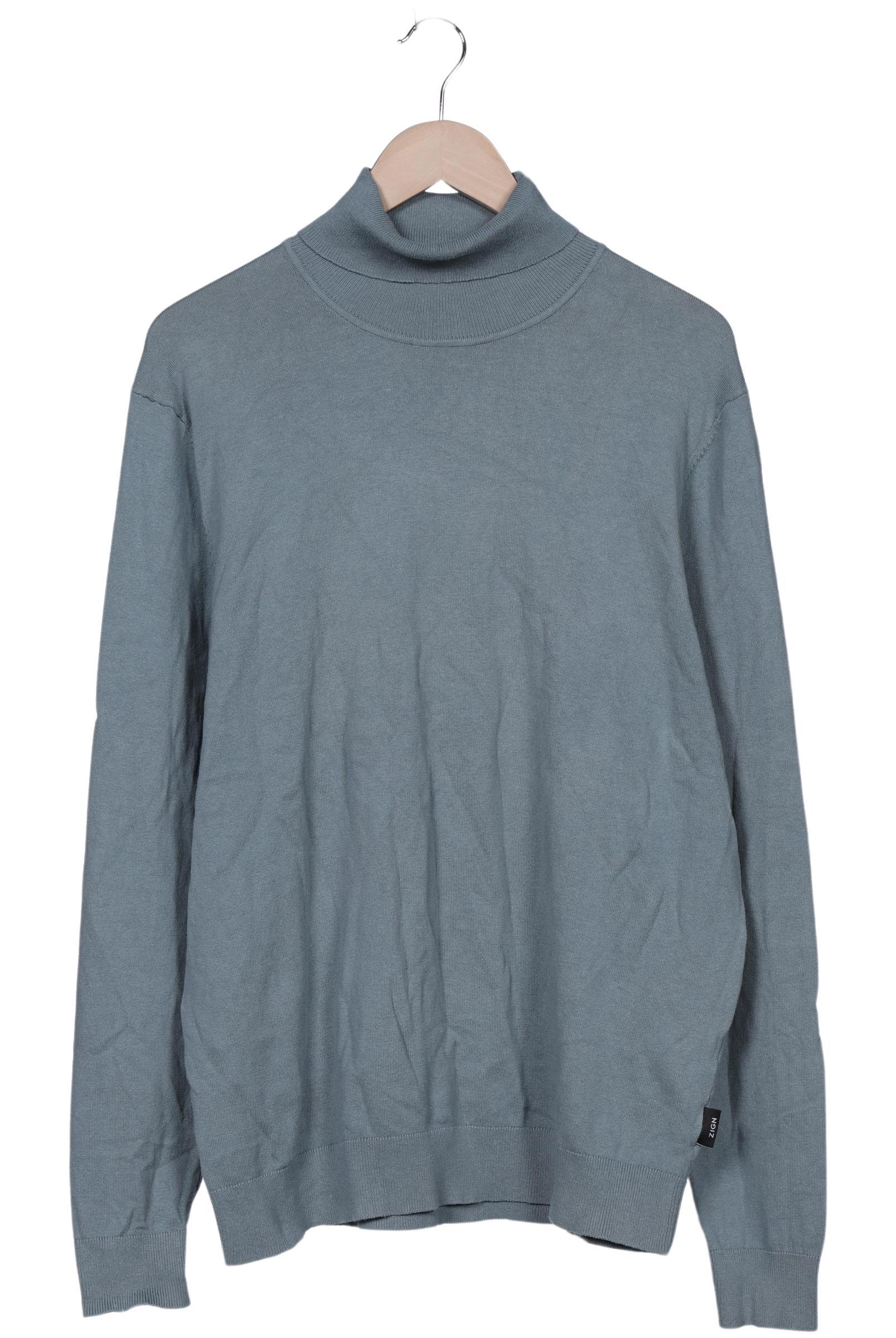 

Zign Herren Pullover, türkis, Gr. 52
