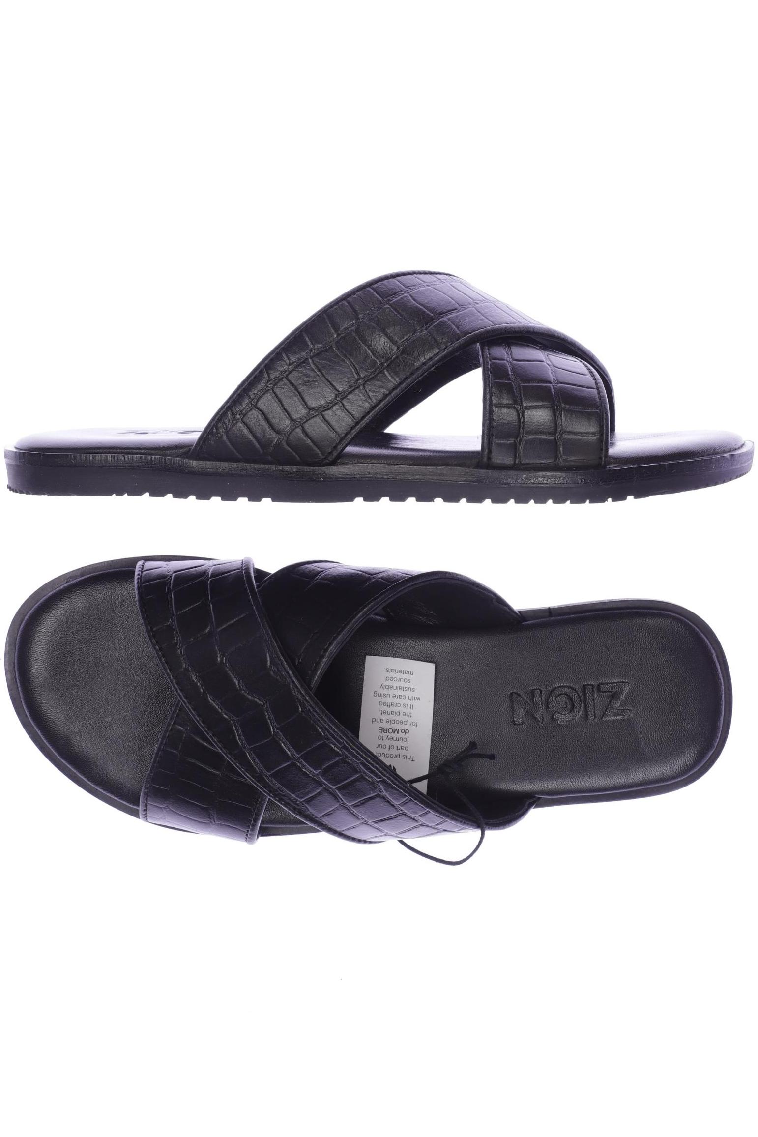 

Zign Herren Sandale, schwarz, Gr. 38